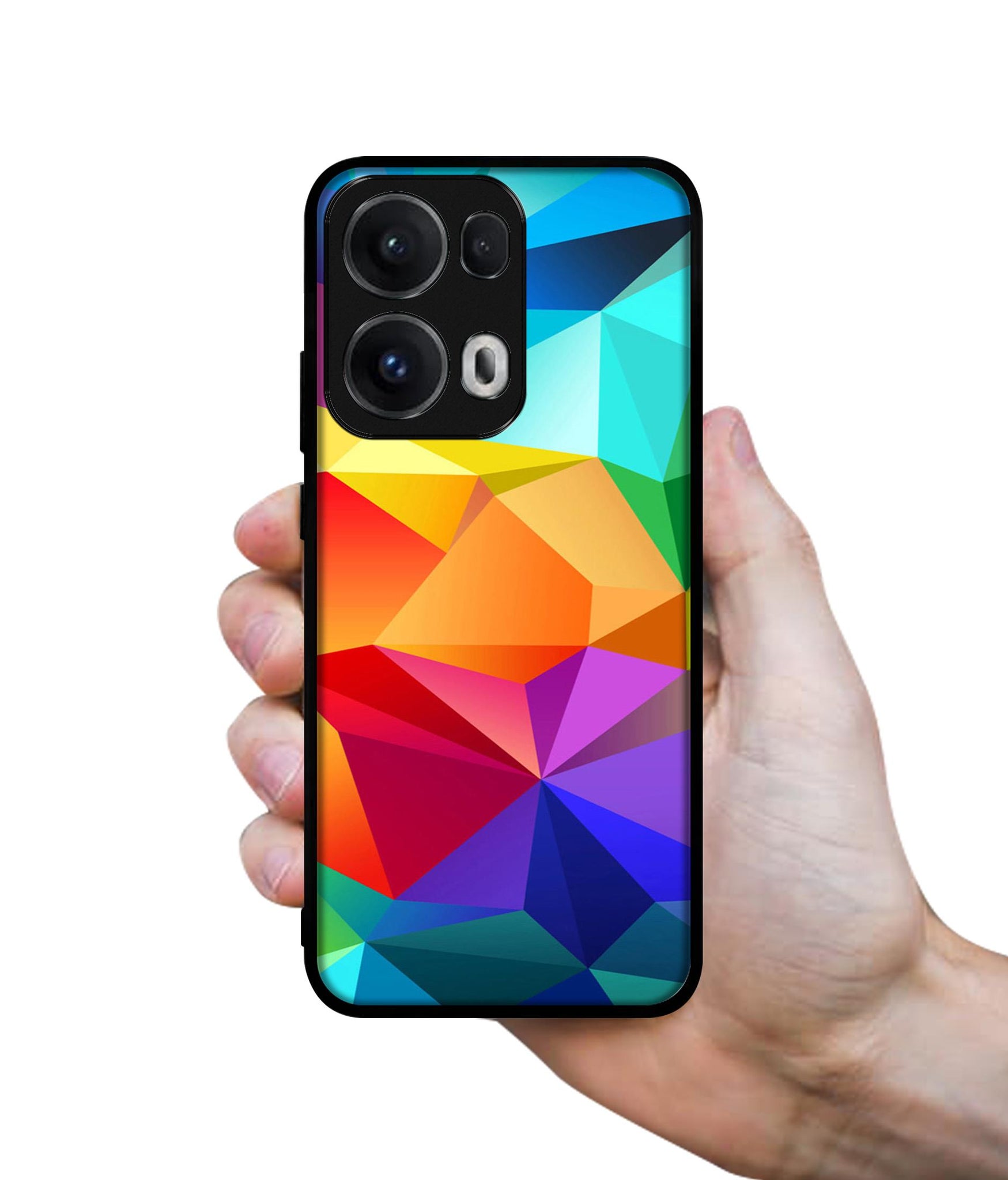 Colorful Pattern Designer 2D Printed Back Case Cover for Oppo Reno13 Pro 5G