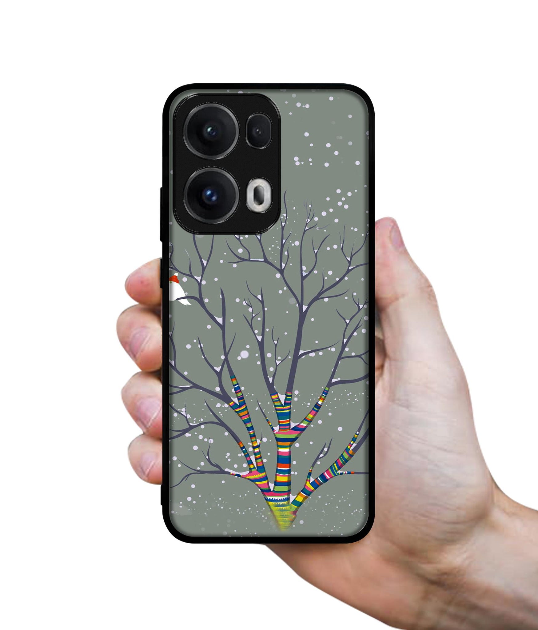 Winter Pattern Print Designer 2D Printed Back Case Cover for Oppo Reno13 Pro 5G