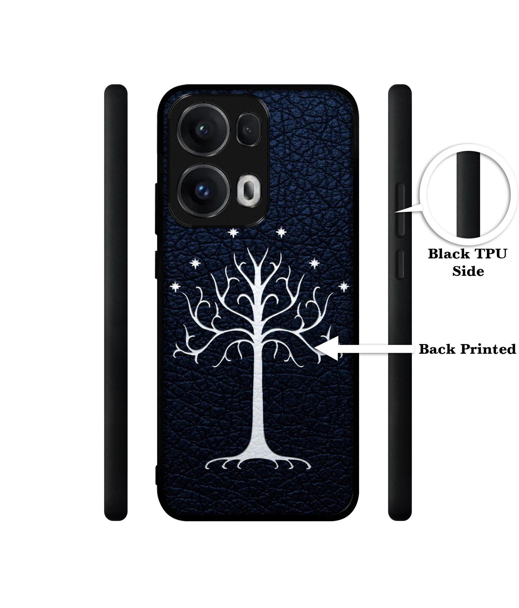 Magic Tree Pattern Designer 2D Printed Back Case Cover for Oppo Reno13 Pro 5G