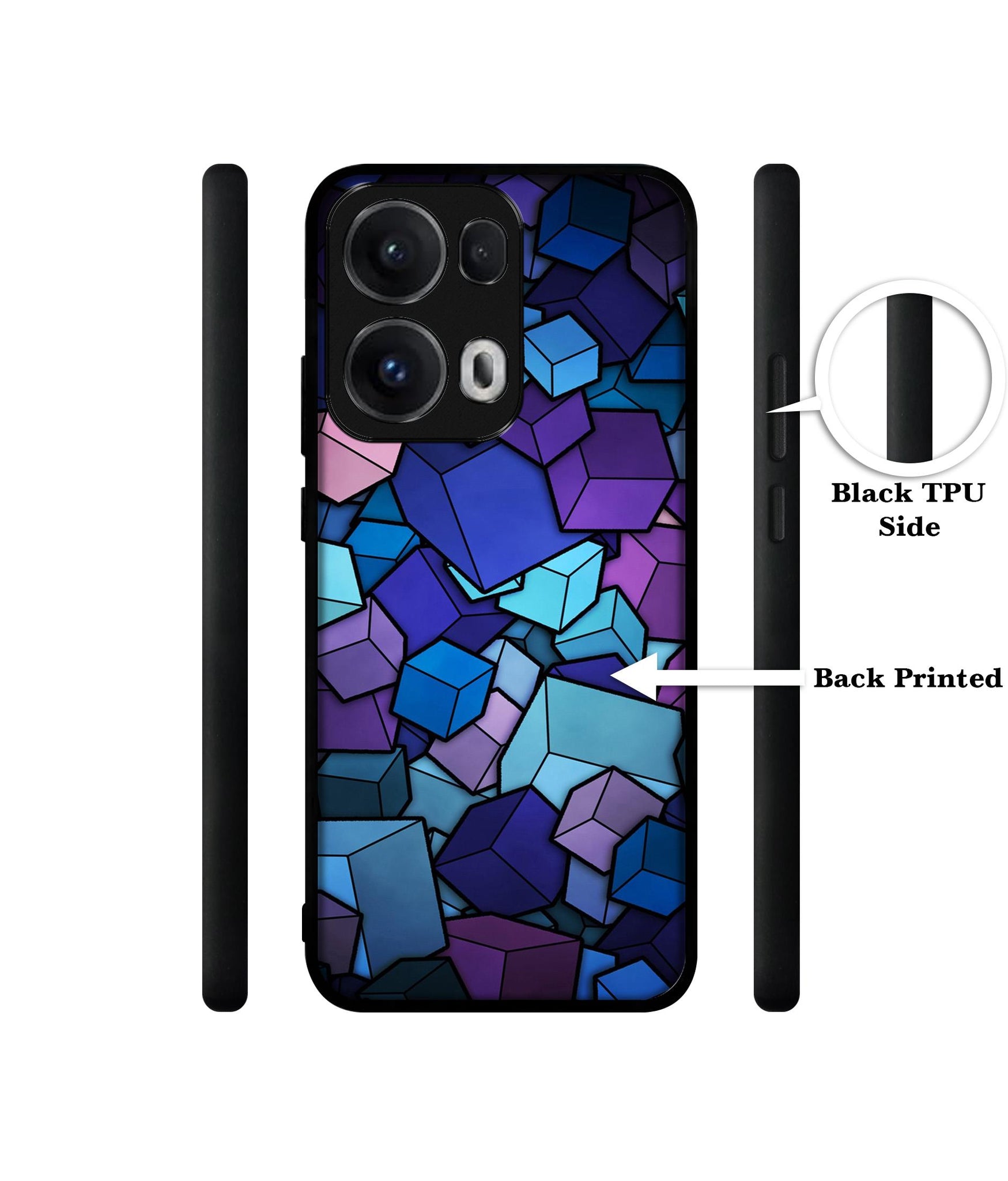Color Box Designer 2D Printed Back Case Cover for Oppo Reno13 Pro 5G