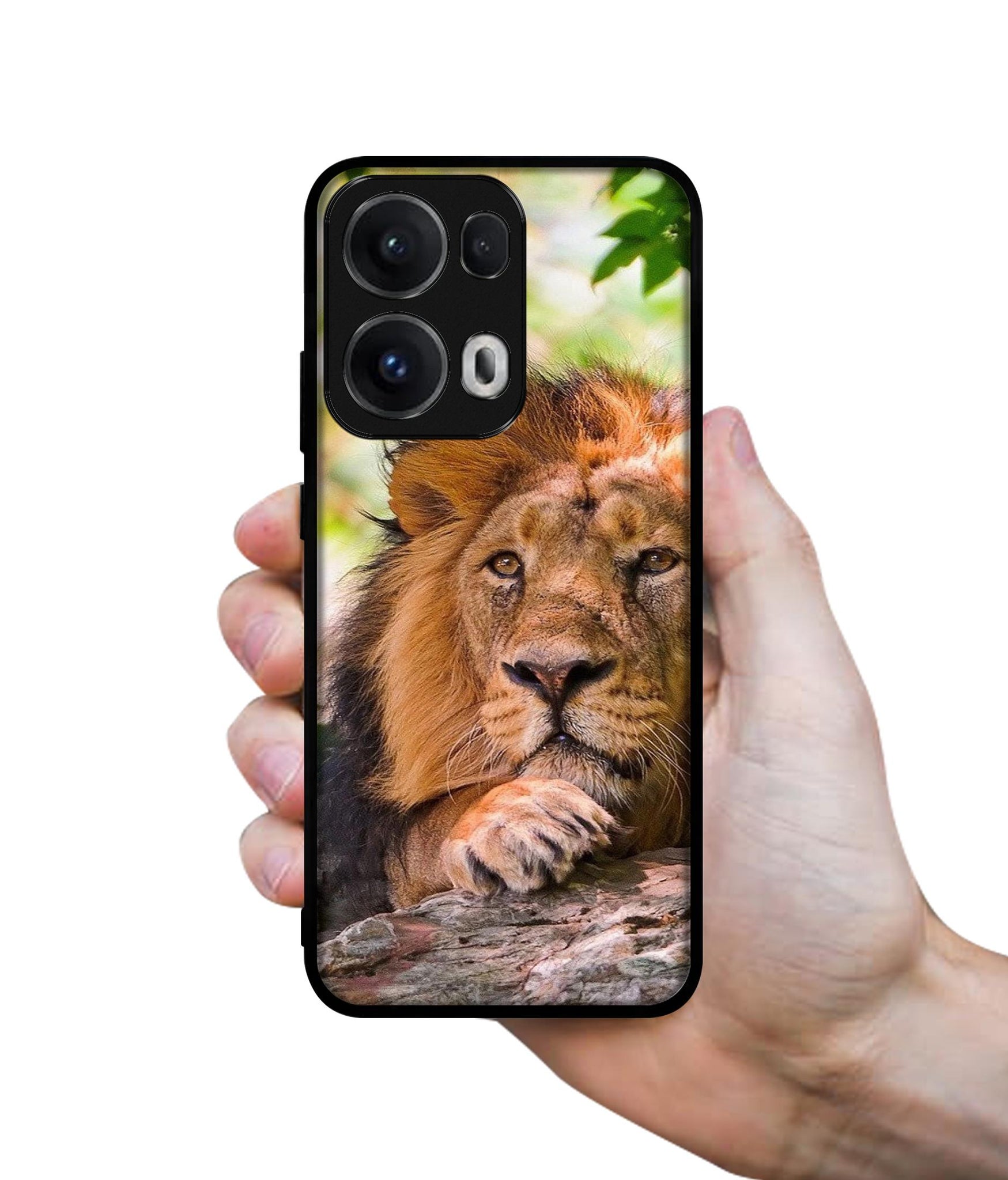 Tiger Pattern Print Designer 2D Printed Back Case Cover for Oppo Reno13 Pro 5G