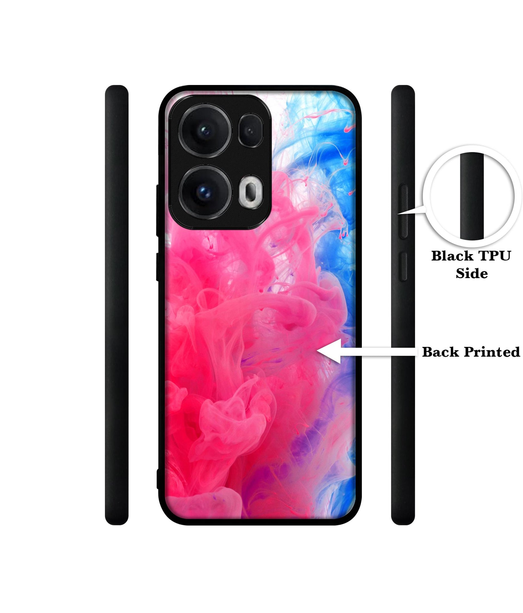 Fractal Paint Designer 2D Printed Back Case Cover for Oppo Reno13 Pro 5G