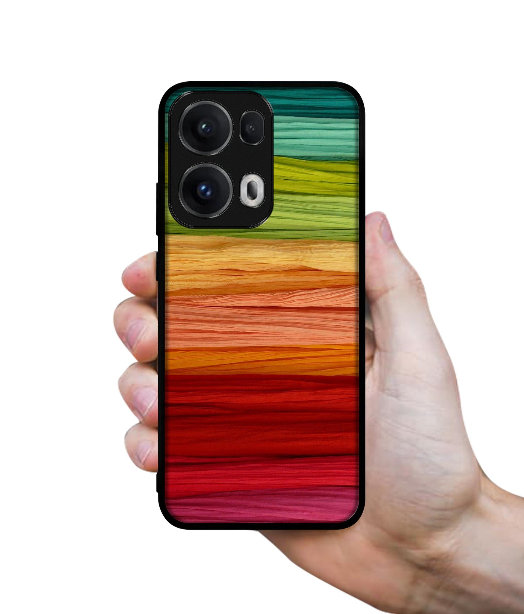 Colorful Thread Designer 2D Printed Back Case Cover for Oppo Reno13 Pro 5G