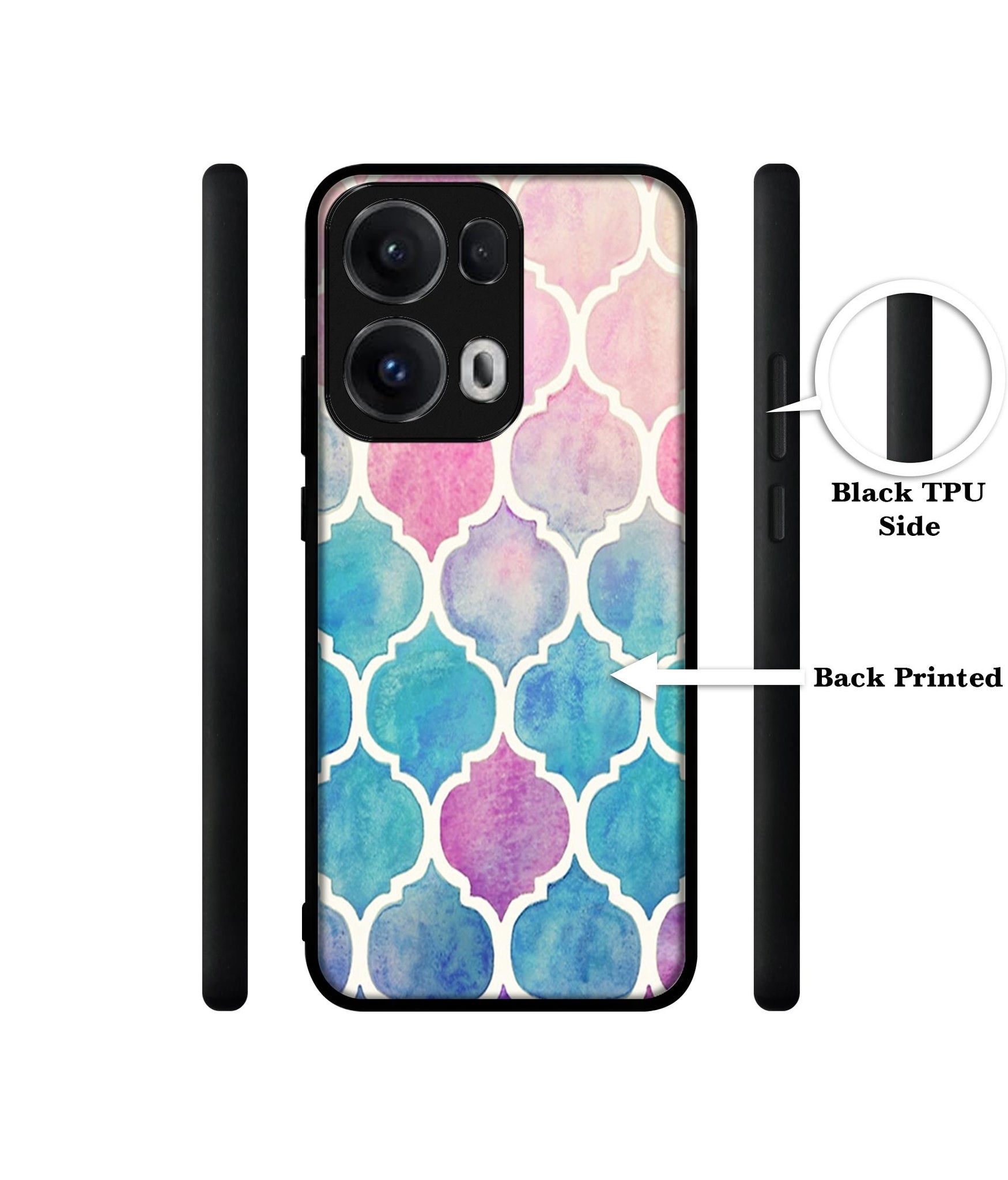 Patterns Art Designer 2D Printed Back Case Cover for Oppo Reno13 Pro 5G