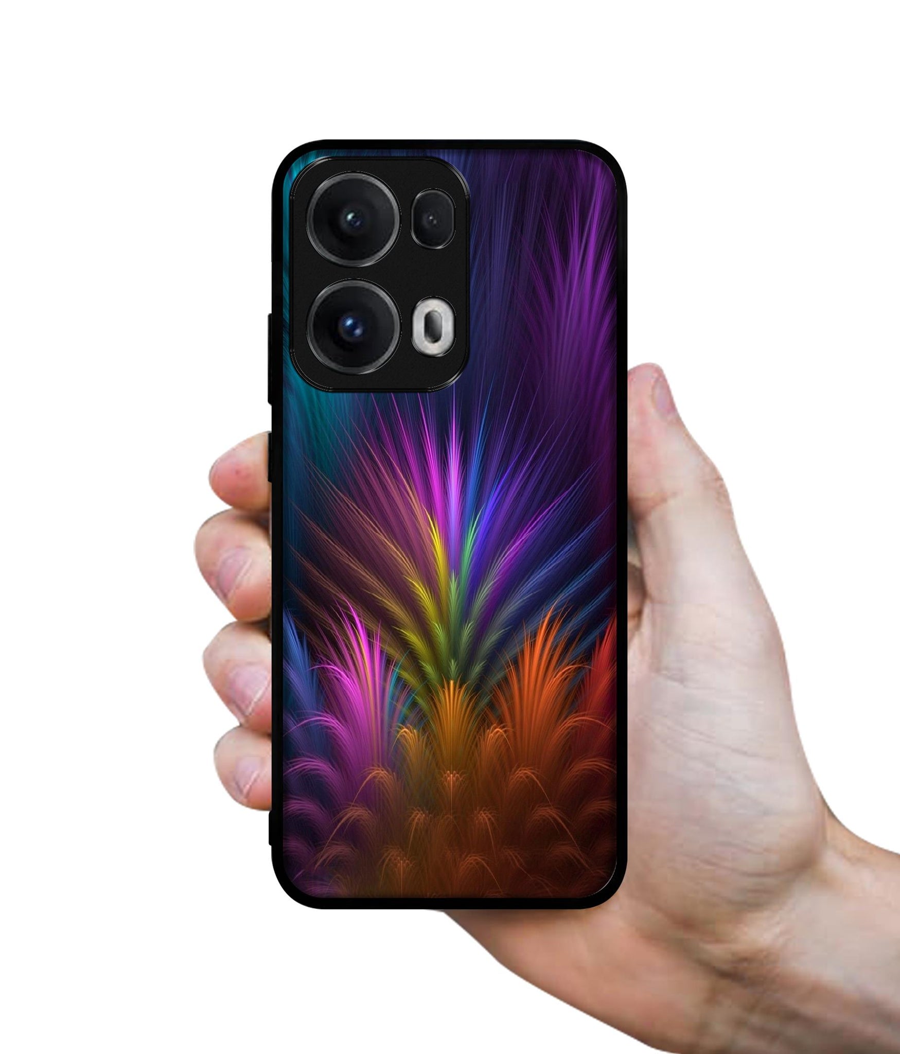 Multicoloured Designer 2D Printed Back Case Cover for Oppo Reno13 Pro 5G