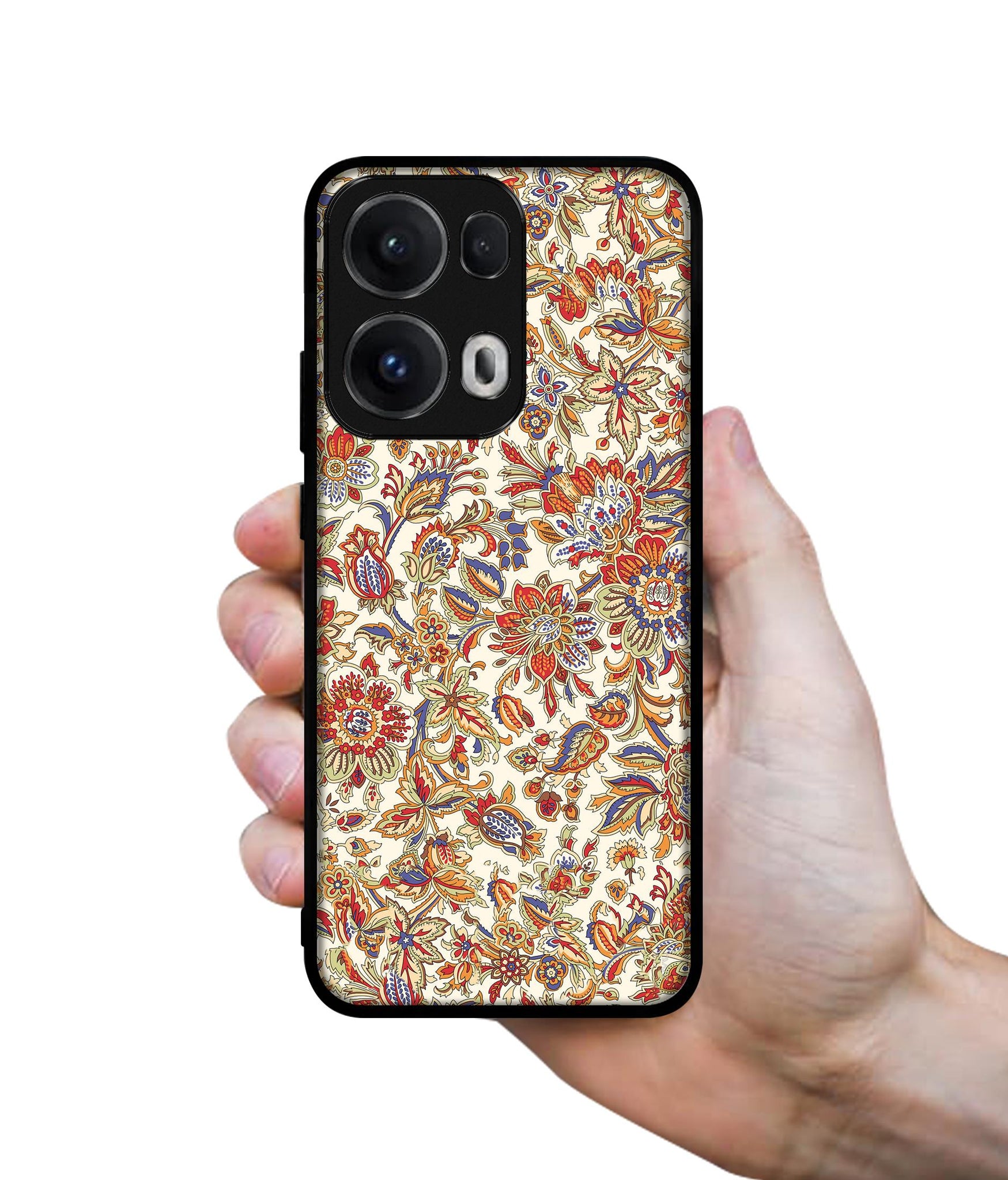 Floral Designer 2D Printed Back Case Cover for Oppo Reno13 Pro 5G