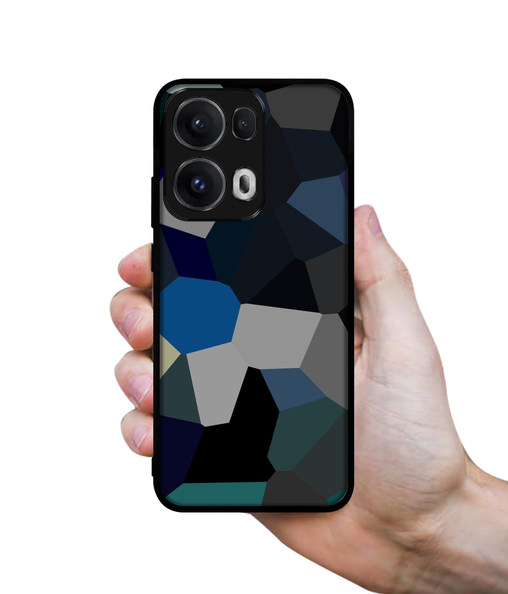 Mathematical Shape Designer 2D Printed Back Case Cover for Oppo Reno13 Pro 5G