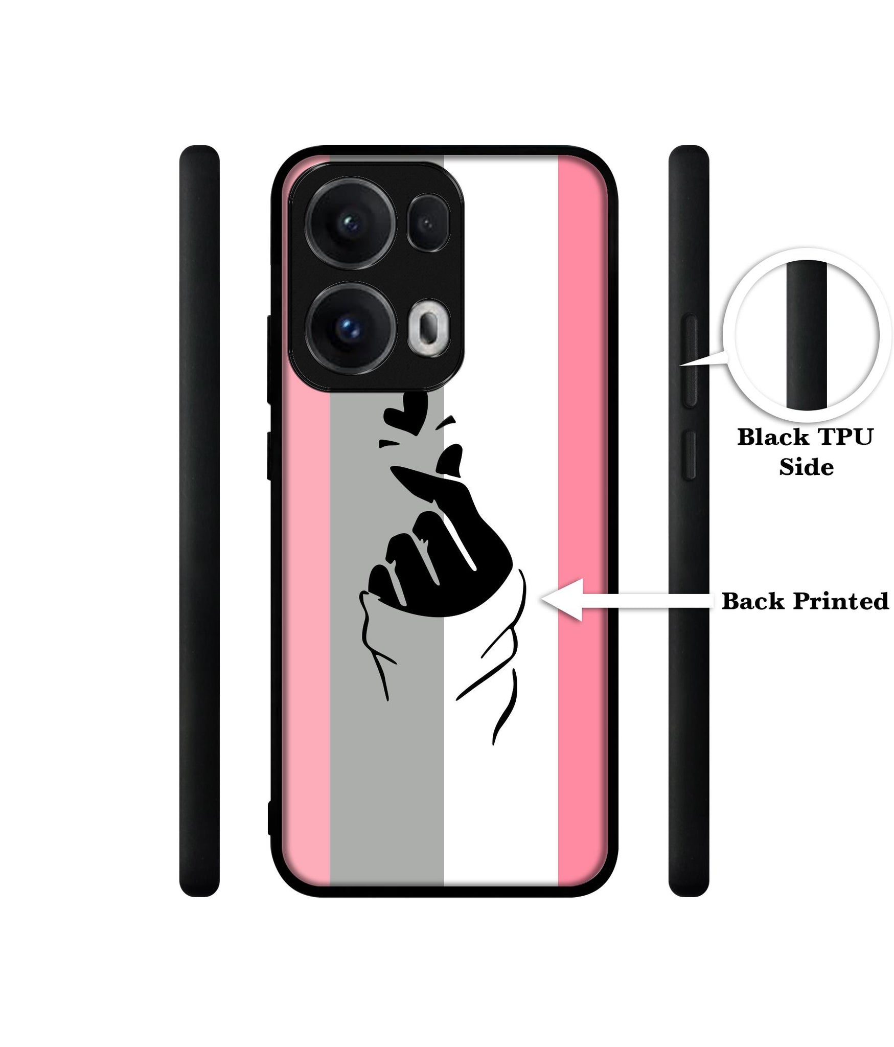 Cute Mini Love Designer 2D Printed Back Case Cover for Oppo Reno13 Pro 5G