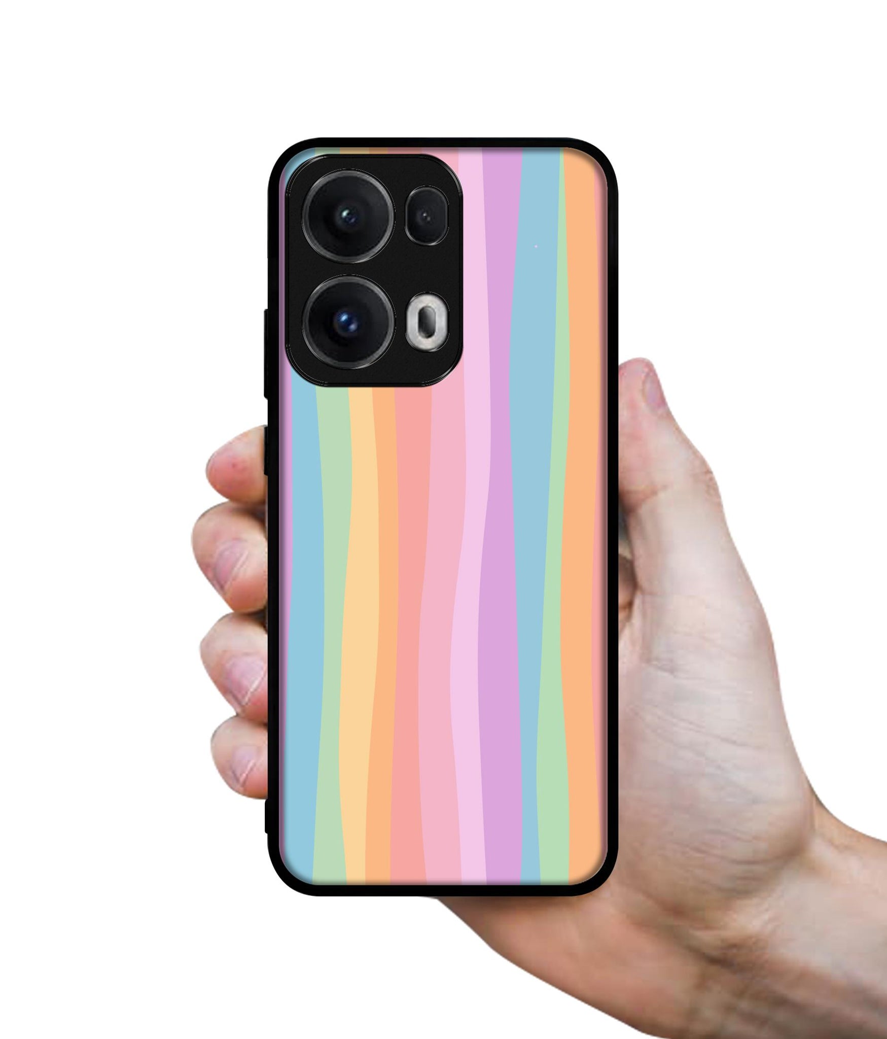 Cool Rainbow Designer 2D Printed Back Case Cover for Oppo Reno13 Pro 5G