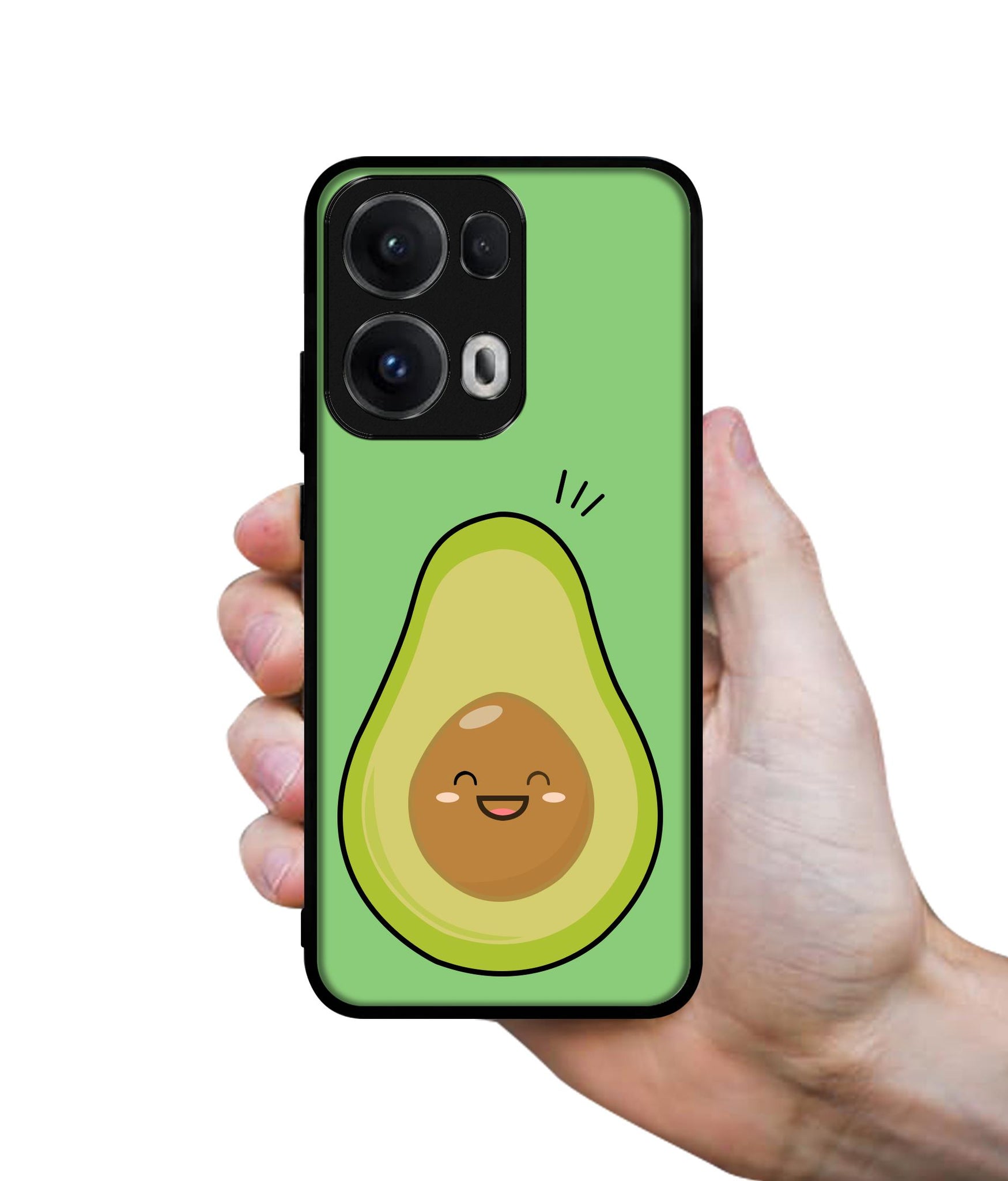 Avocados Designer 2D Printed Back Case Cover for Oppo Reno13 Pro 5G