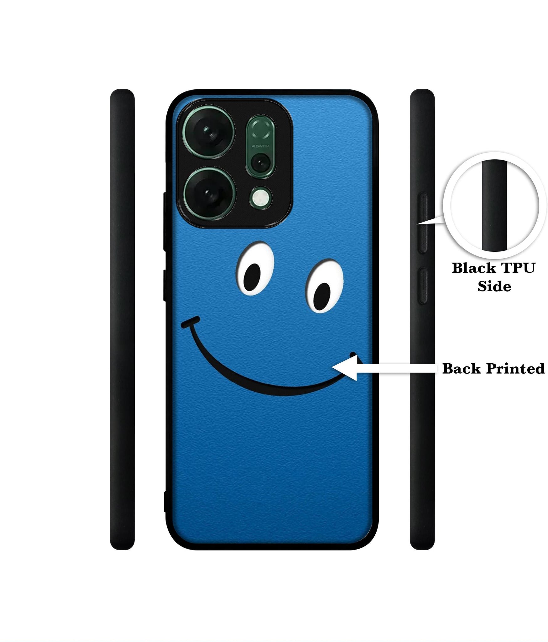 Happy Designer 2D Printed Back Case Cover for Oppo Reno14 5G