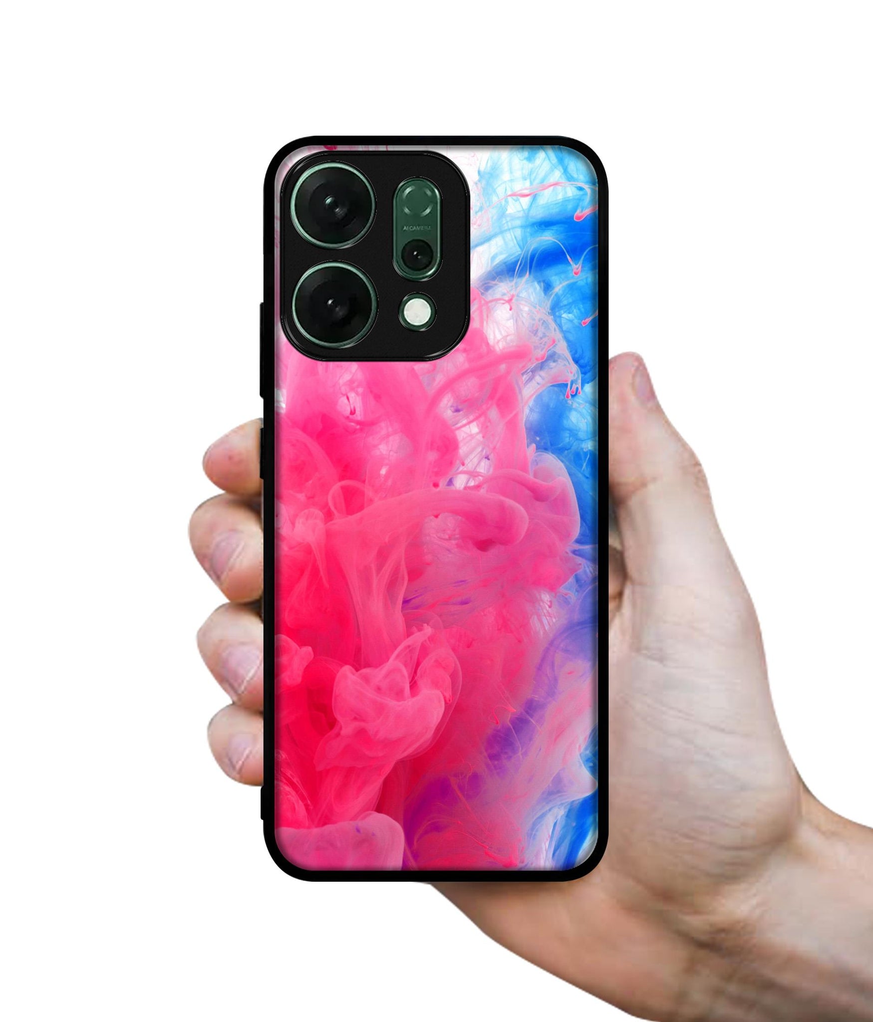 Fractal Paint Designer 2D Printed Back Case Cover for Oppo Reno14 5G