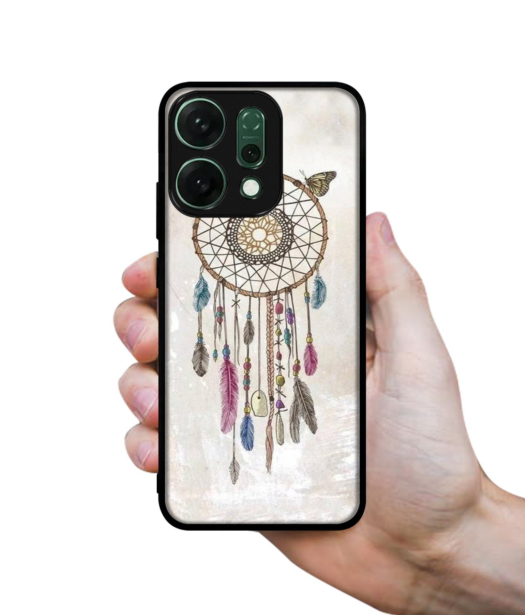 Wall Hanging Designer 2D Printed Back Case Cover for Oppo Reno14 5G