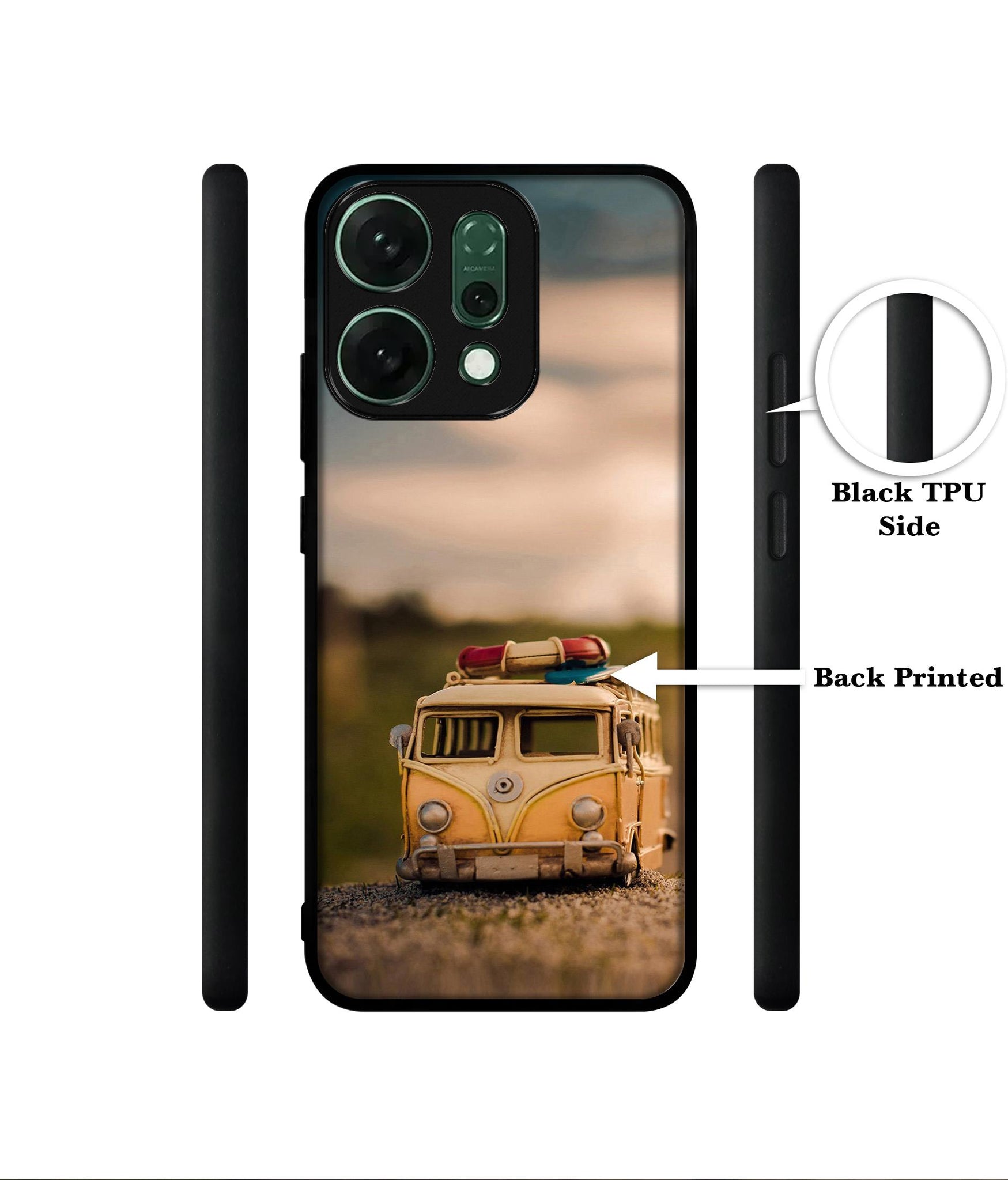 Toy Car Designer 2D Printed Back Case Cover for Oppo Reno14 5G