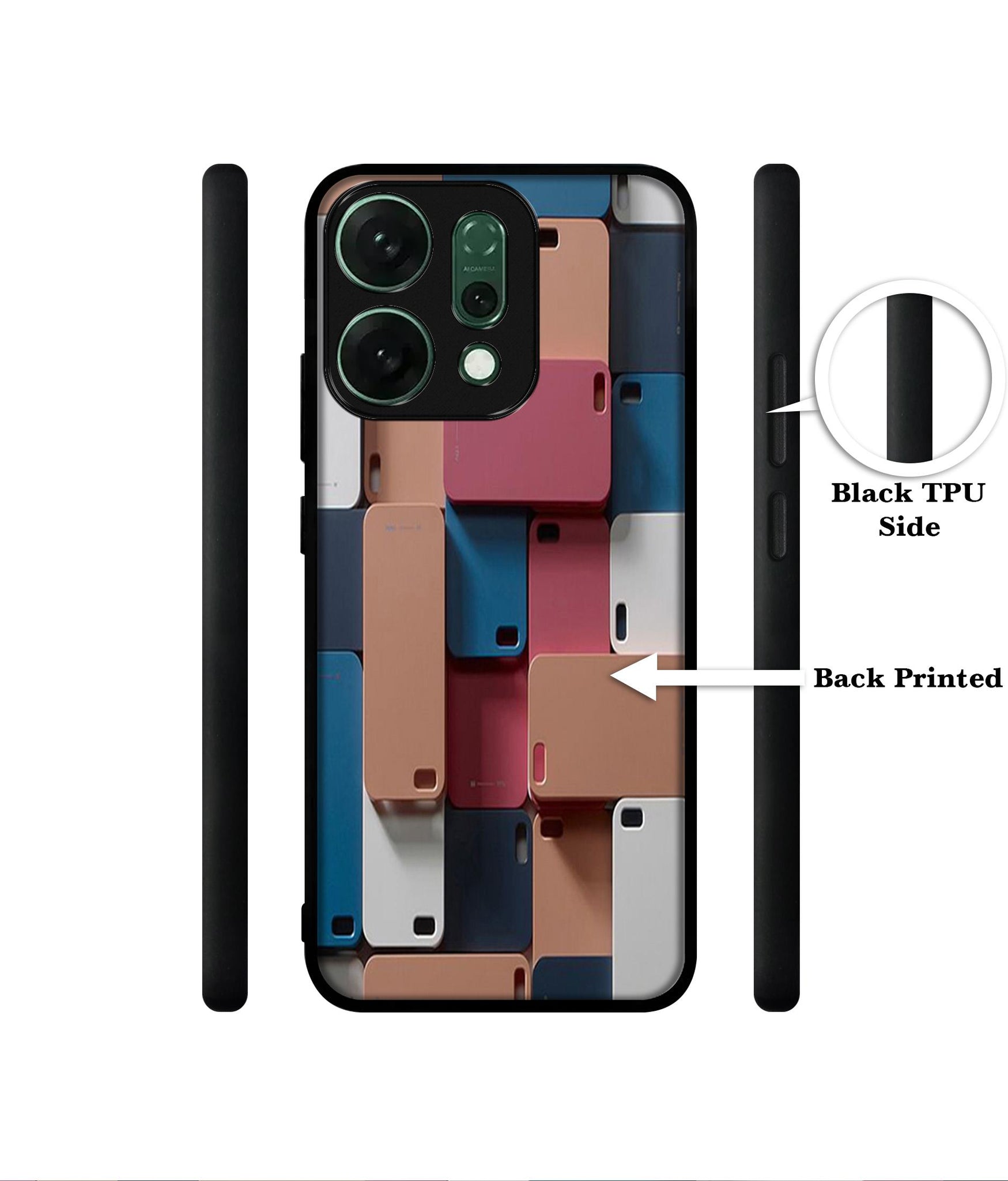 Mobile Cover Designer 2D Printed Back Case Cover for Oppo Reno14 5G