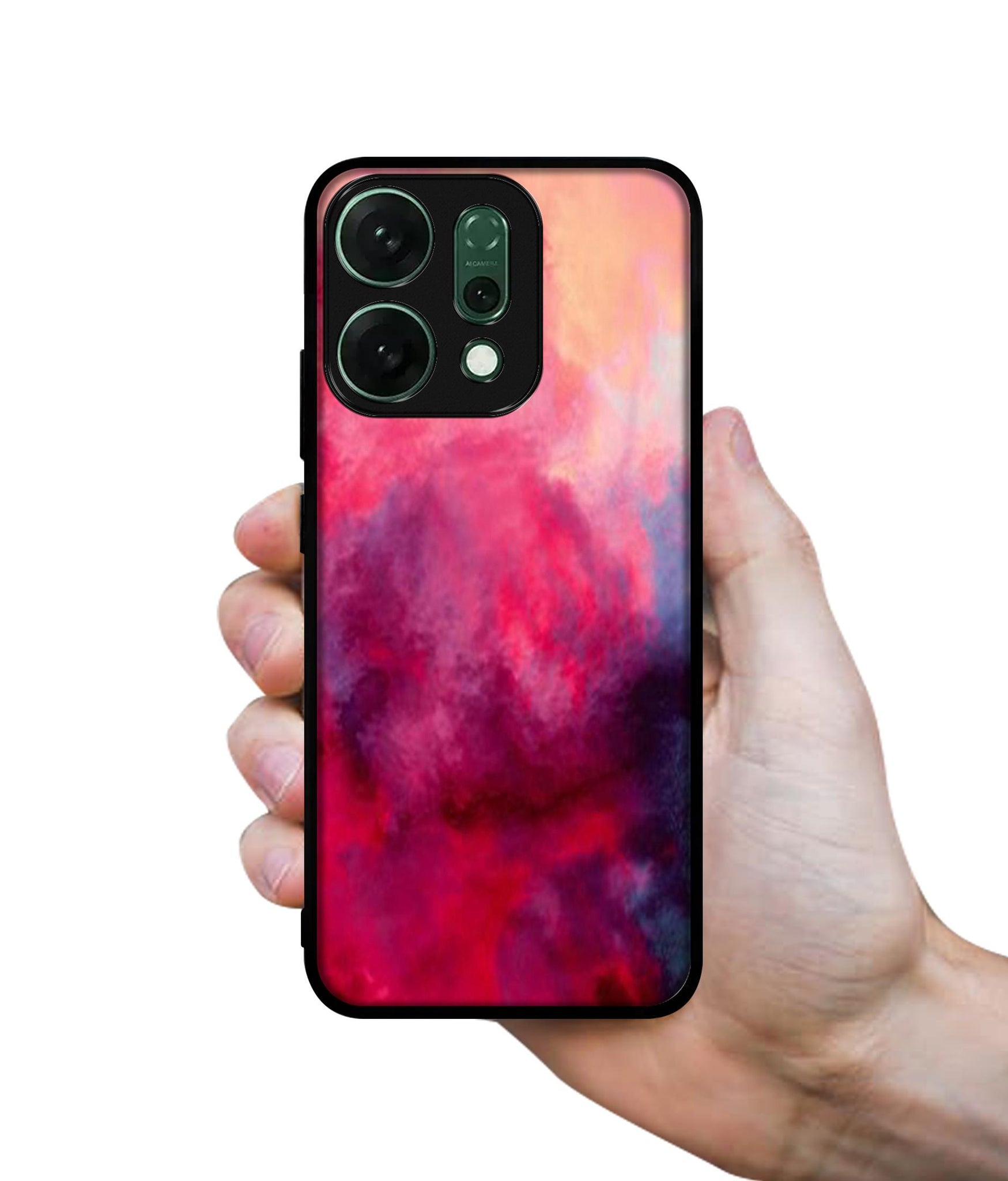 Holi Color Designer 2D Printed Back Case Cover for Oppo Reno14 5G