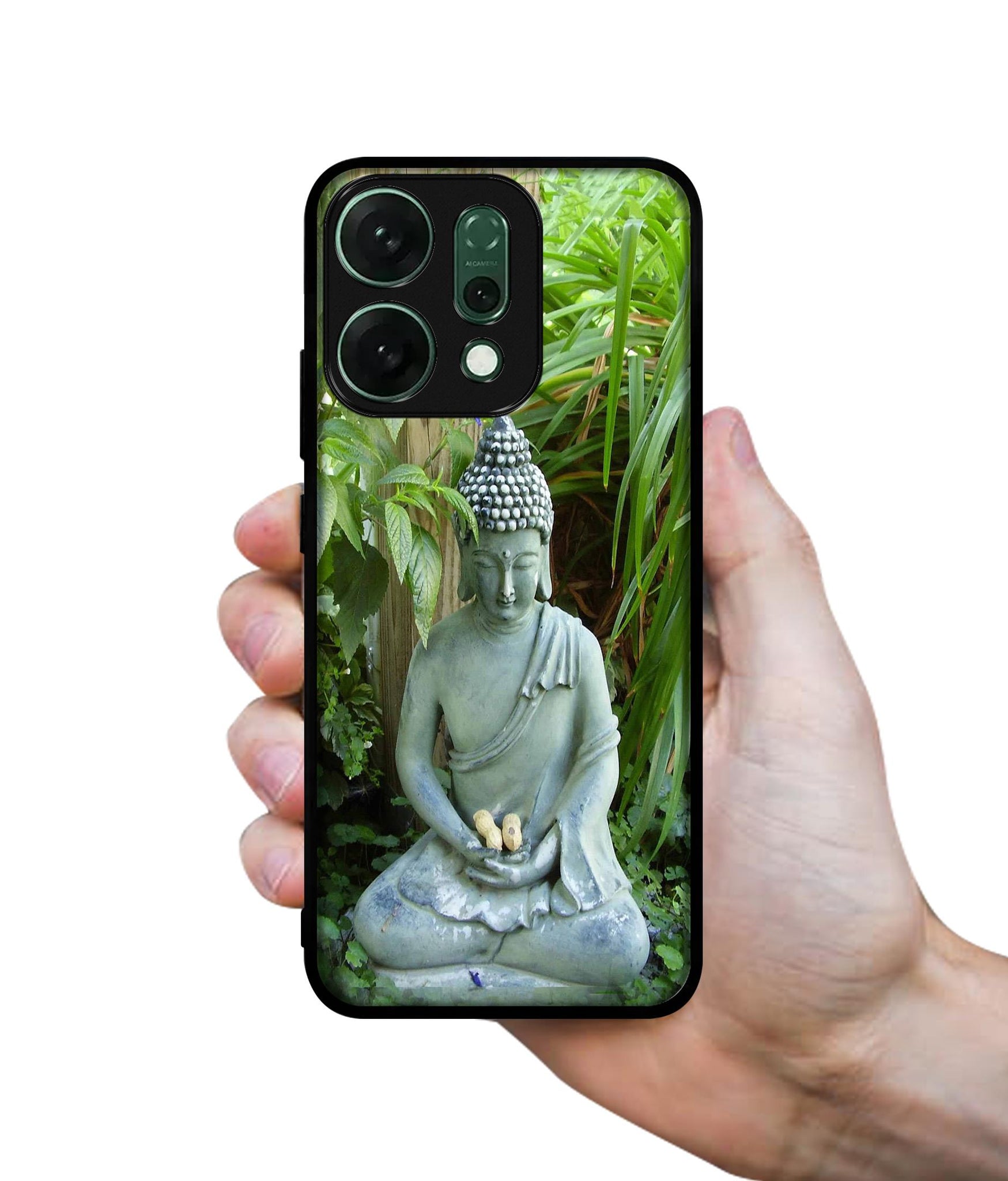 Buddhism Designer 2D Printed Back Case Cover for Oppo Reno14 Pro 5G