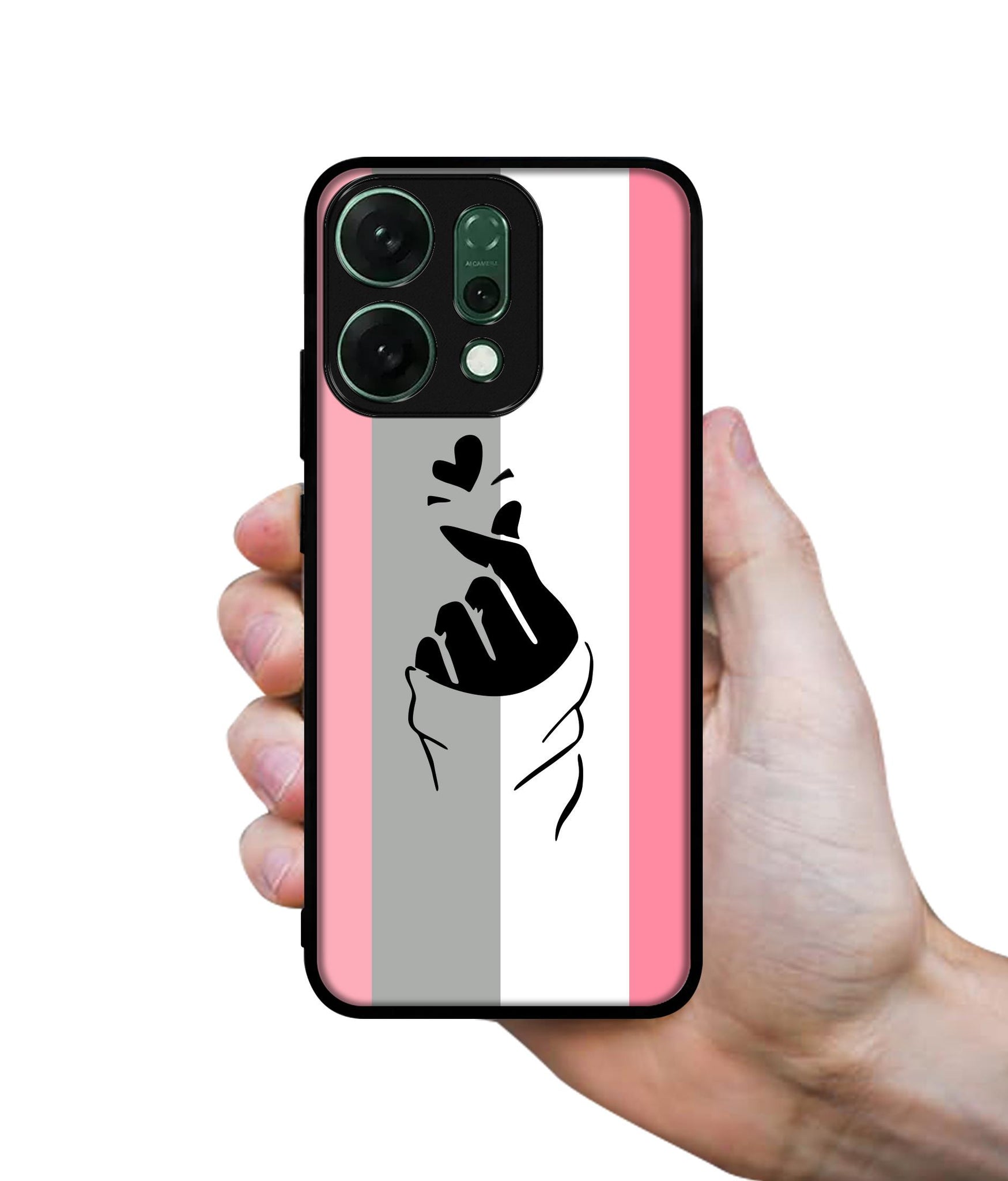 Cute Mini Love Designer 2D Printed Back Case Cover for Oppo Reno14 Pro 5G