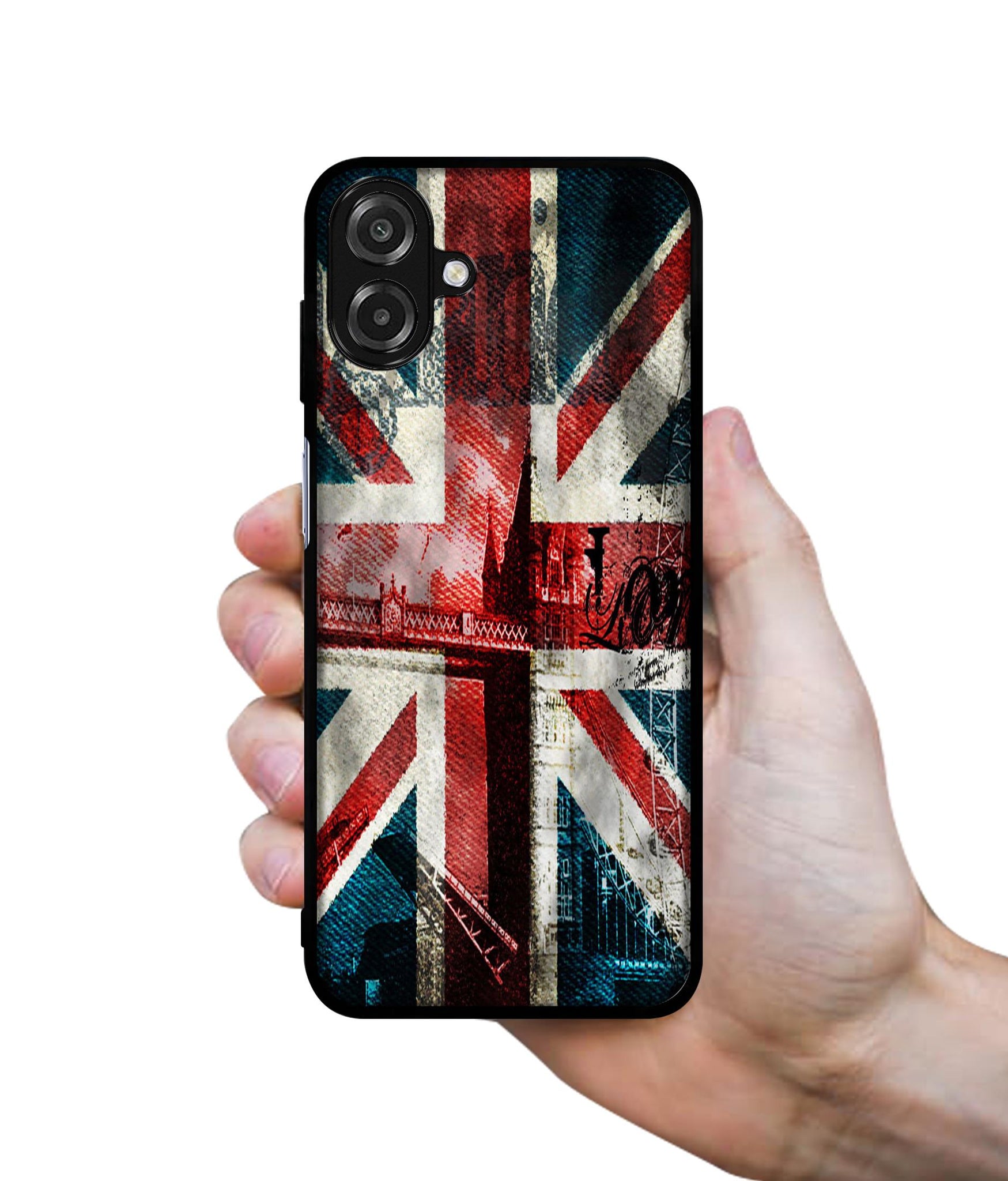 London Flag wallpaper Designer 2D Printed Back Case Cover for Samsung Galaxy A07 4G / F07 4G / M07 4G