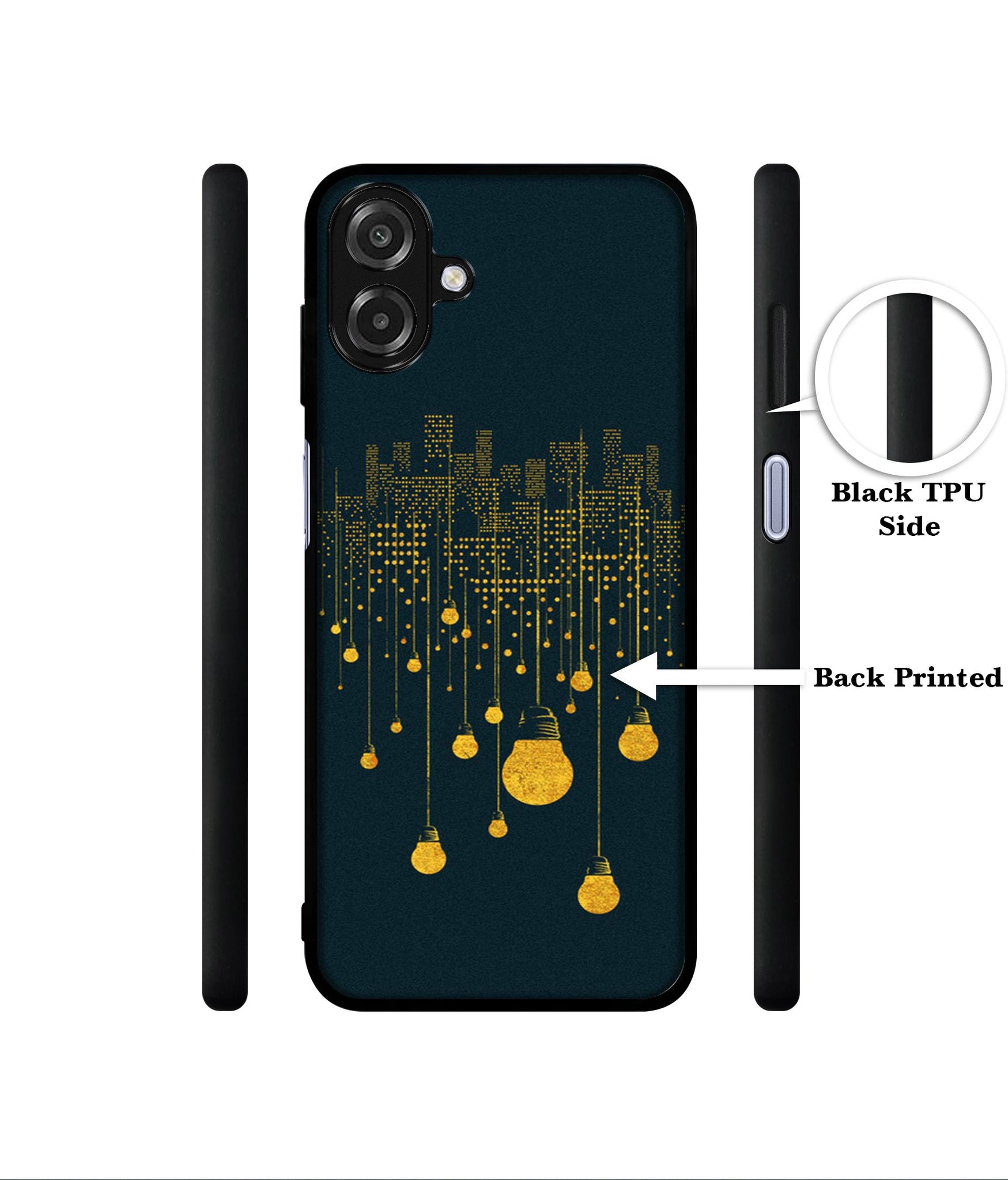 City Light Pattern Designer 2D Printed Back Case Cover for Samsung Galaxy A07 4G / F07 4G / M07 4G