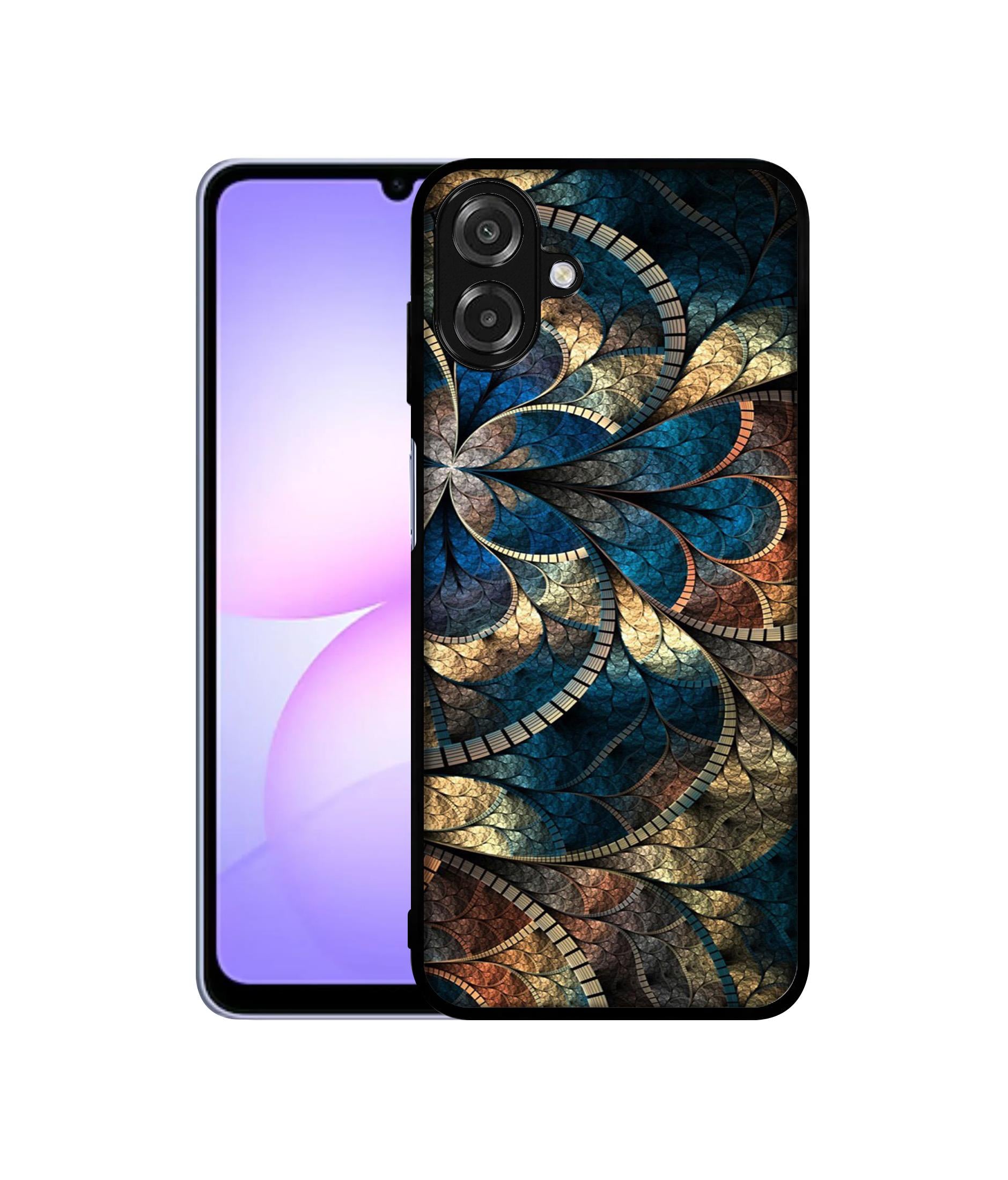 Casotec Fractional Pattern Design Premium 2D Printed Metal Back Case ...