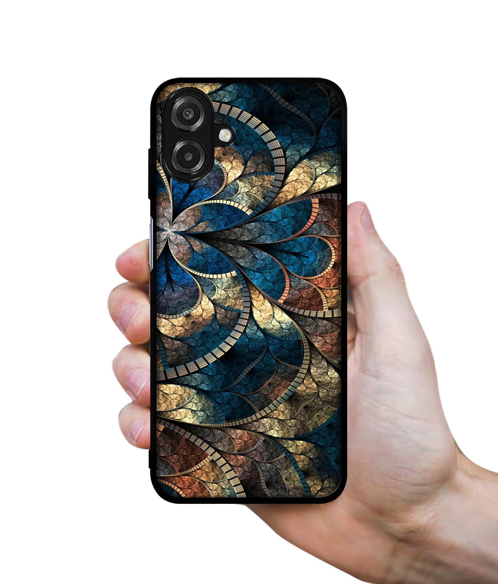 Fractional Pattern Designer 2D Printed Back Case Cover for Samsung Galaxy A07 4G / F07 4G / M07 4G