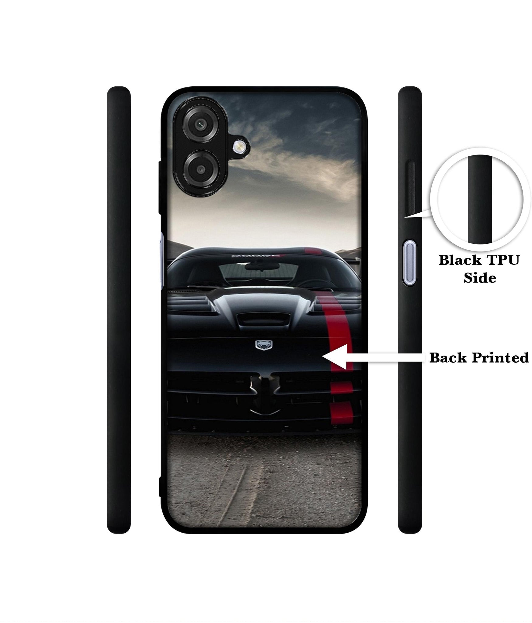 Sports Car Pattern Designer 2D Printed Back Case Cover for Samsung Galaxy A07 4G / F07 4G / M07 4G