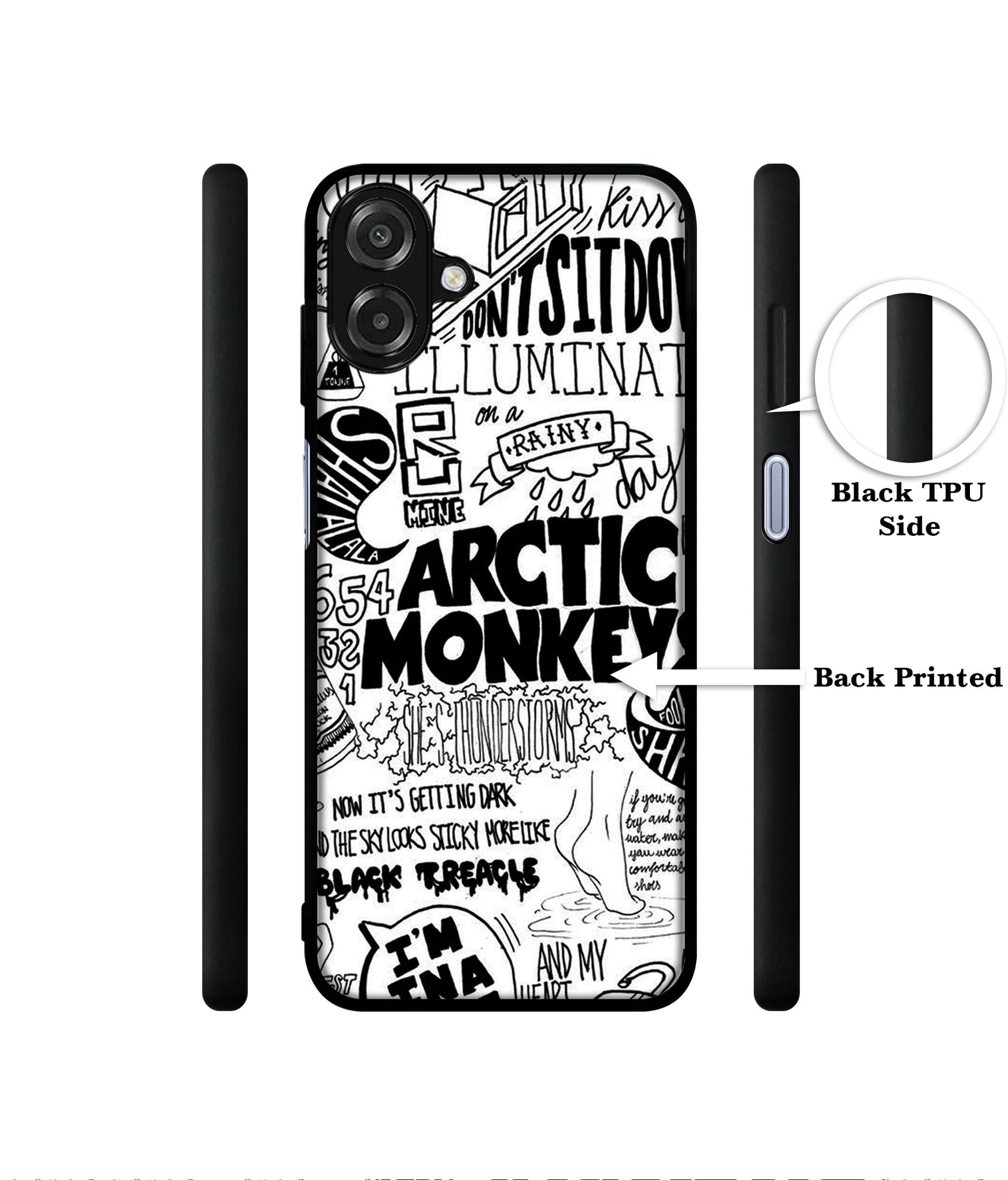 Arctic Monkeys Pattern Designer 2D Printed Back Case Cover for Samsung Galaxy A07 4G / F07 4G / M07 4G