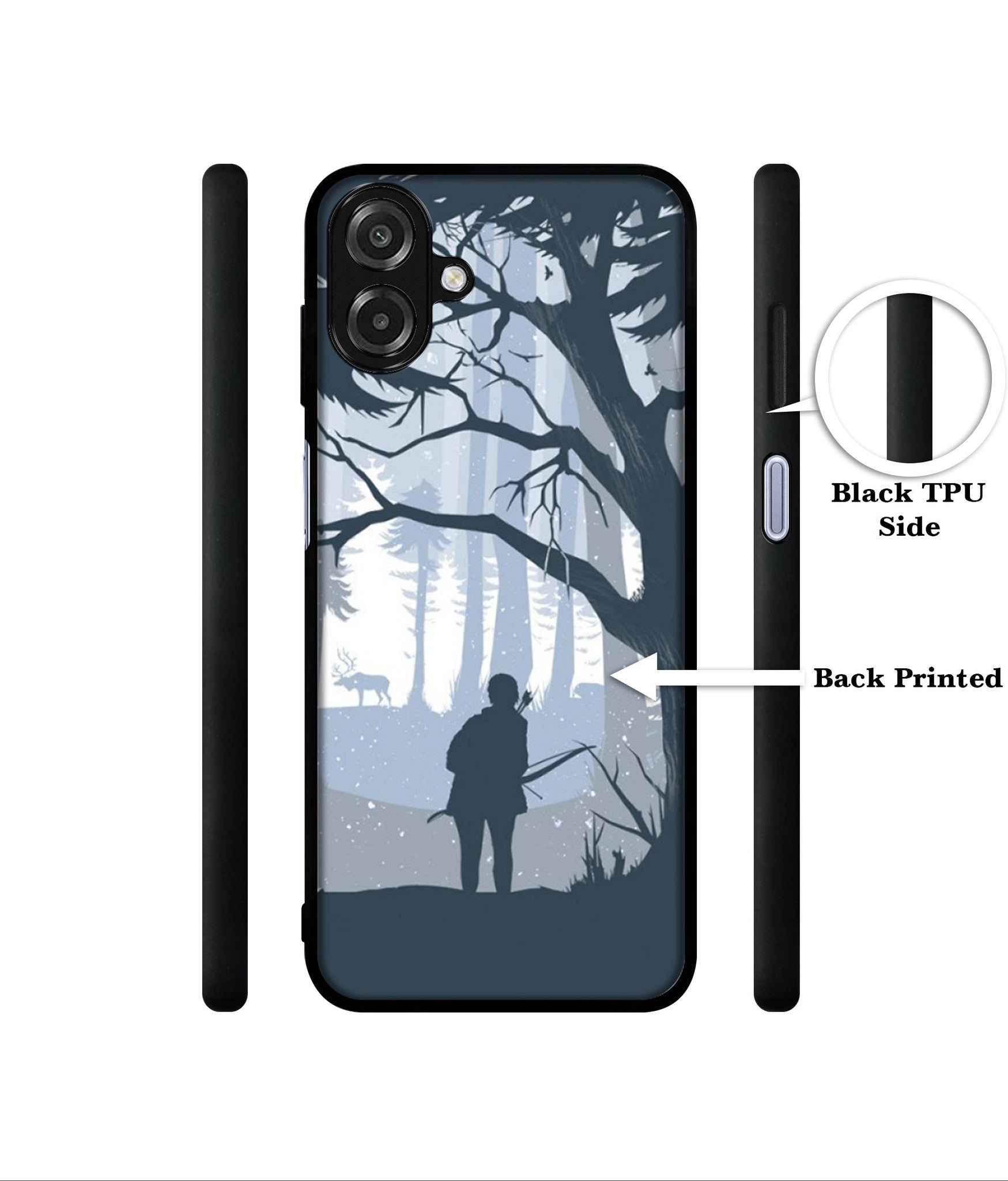 Hunter Designer 2D Printed Back Case Cover for Samsung Galaxy A07 4G / F07 4G / M07 4G