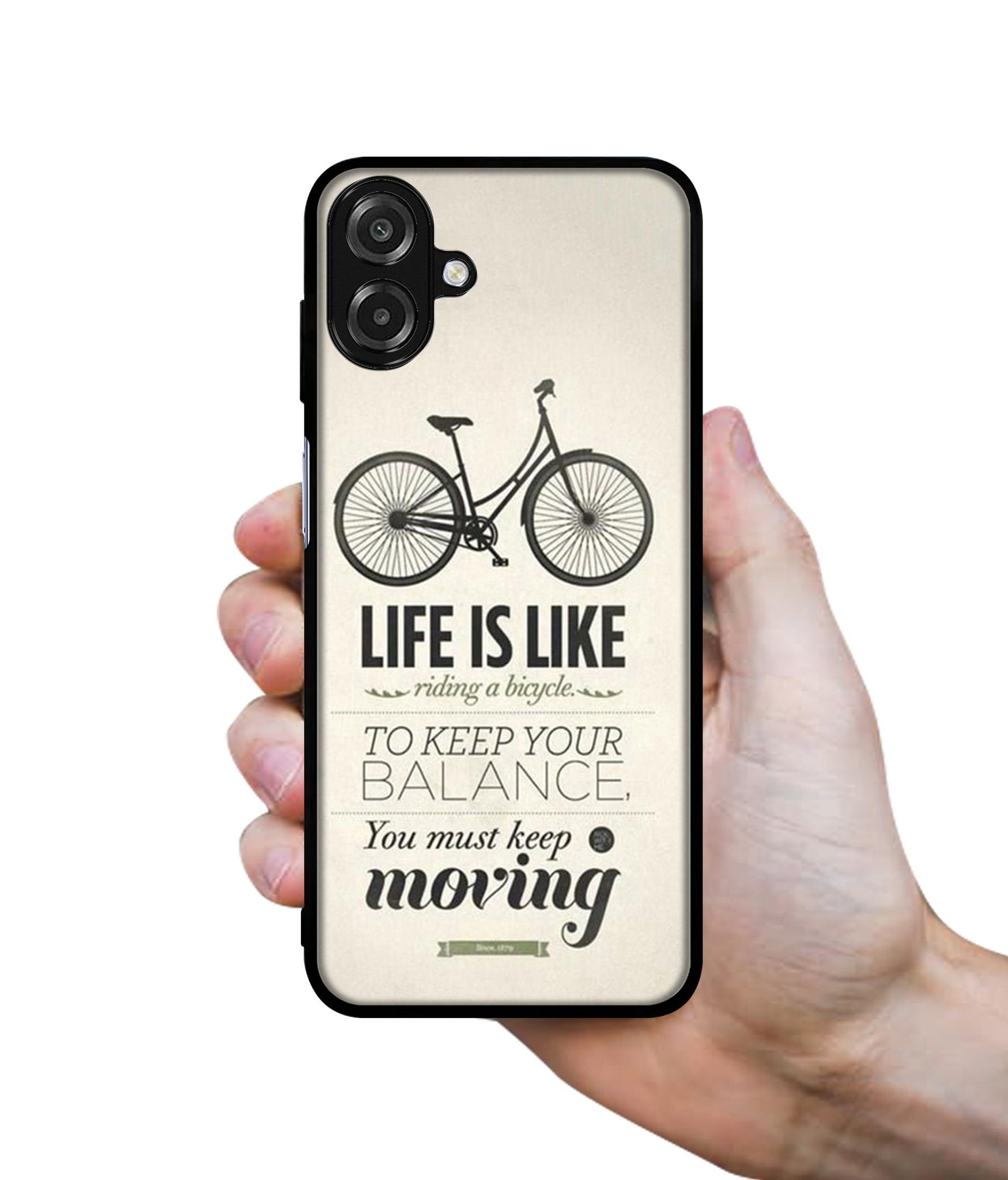 Life is Like Moving Designer 2D Printed Back Case Cover for Samsung Galaxy A07 4G / F07 4G / M07 4G