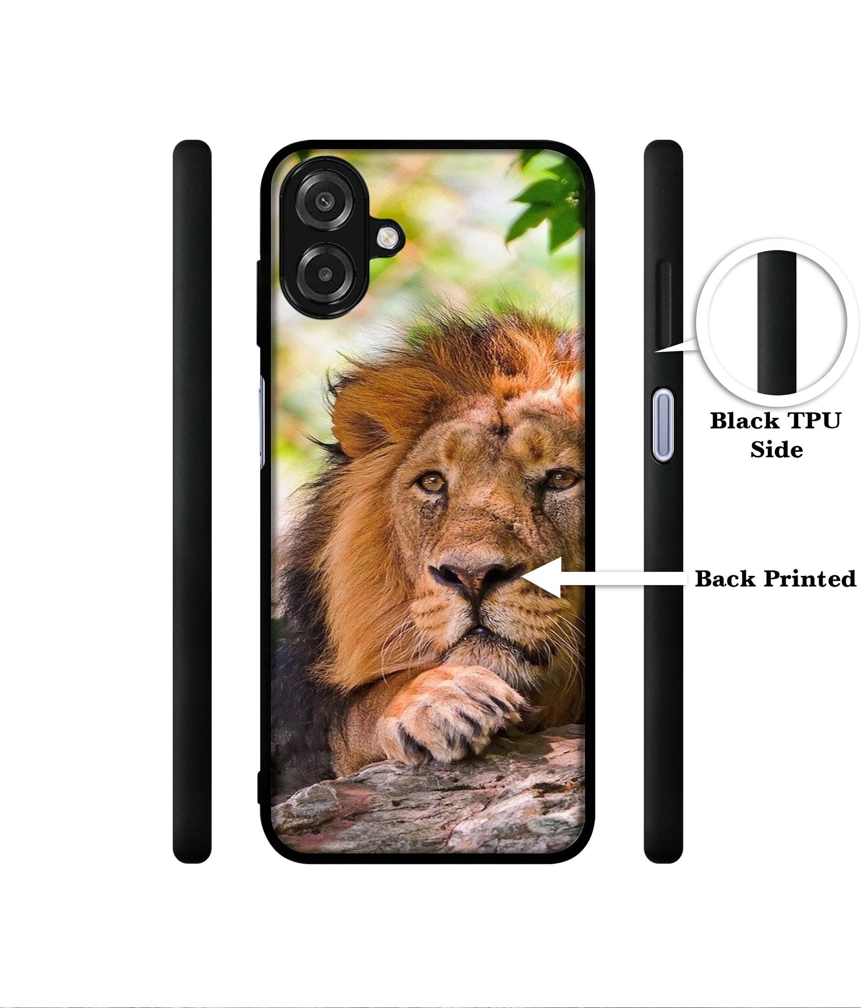 Tiger Pattern Print Designer 2D Printed Back Case Cover for Samsung Galaxy A07 4G / F07 4G / M07 4G