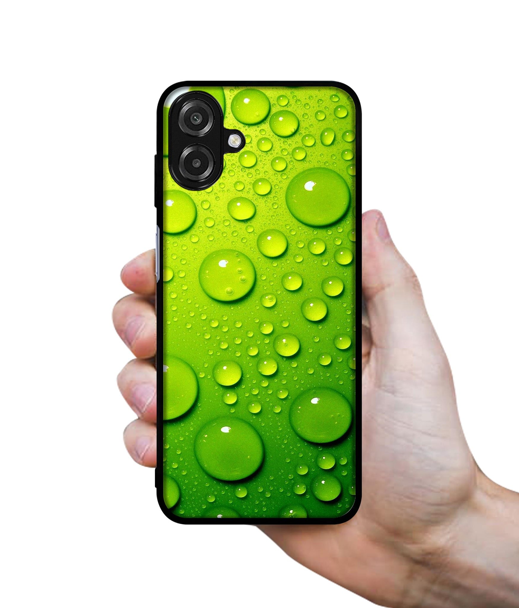 Green Bubbles Designer 2D Printed Back Case Cover for Samsung Galaxy A07 4G / F07 4G / M07 4G