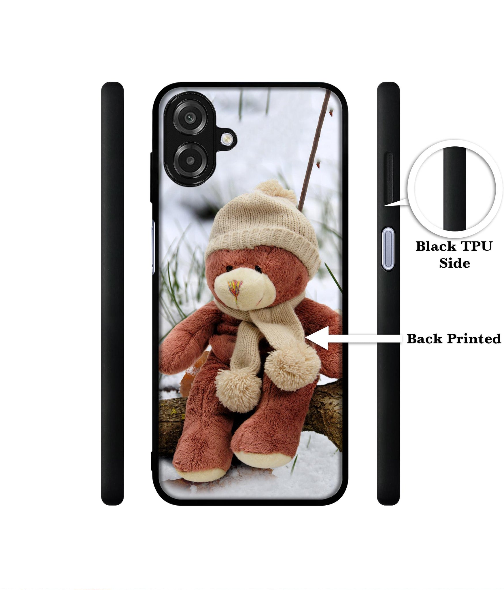 Woolen Bear Designer 2D Printed Back Case Cover for Samsung Galaxy A07 4G / F07 4G / M07 4G
