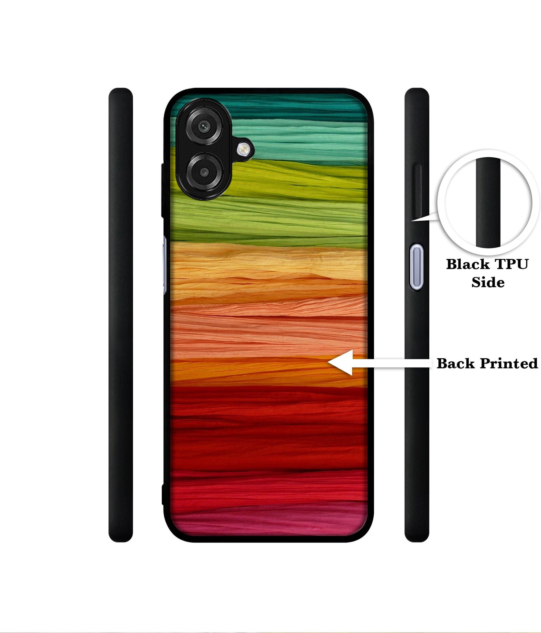 Colorful Thread Designer 2D Printed Back Case Cover for Samsung Galaxy A07 4G / F07 4G / M07 4G