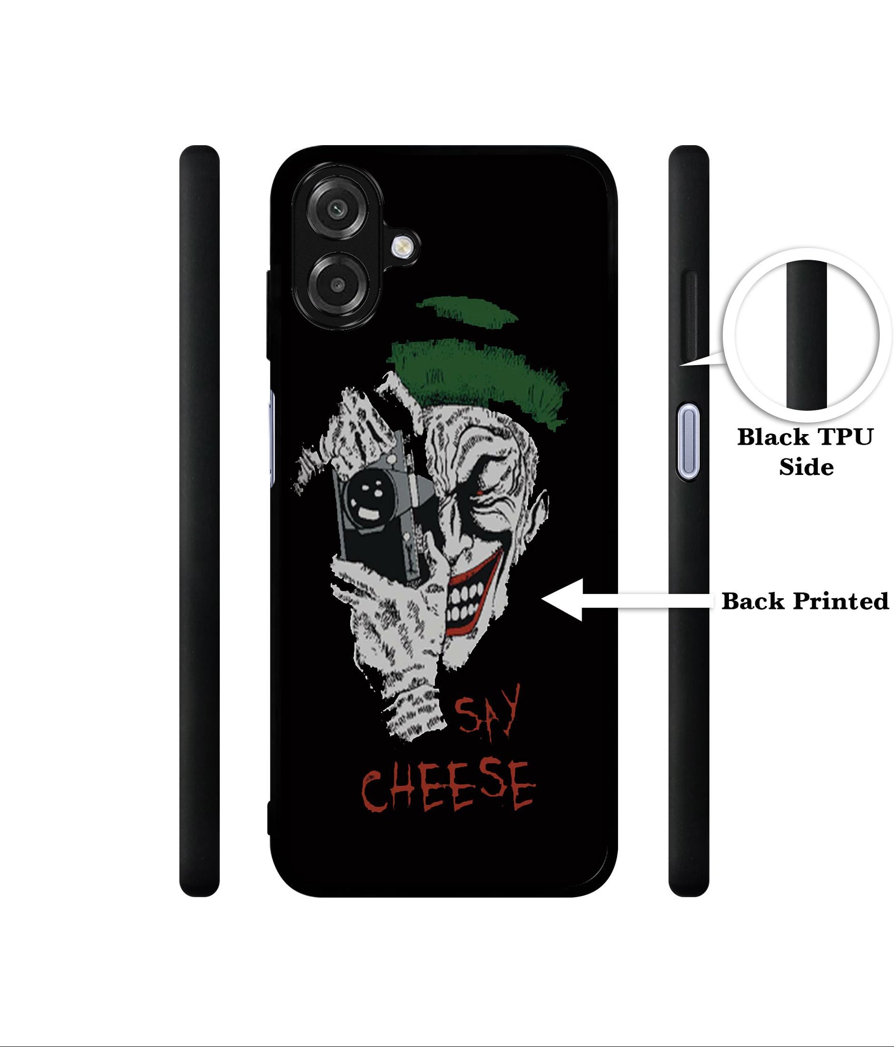 Joker Say Cheese Designer 2D Printed Back Case Cover for Samsung Galaxy A07 4G / F07 4G / M07 4G