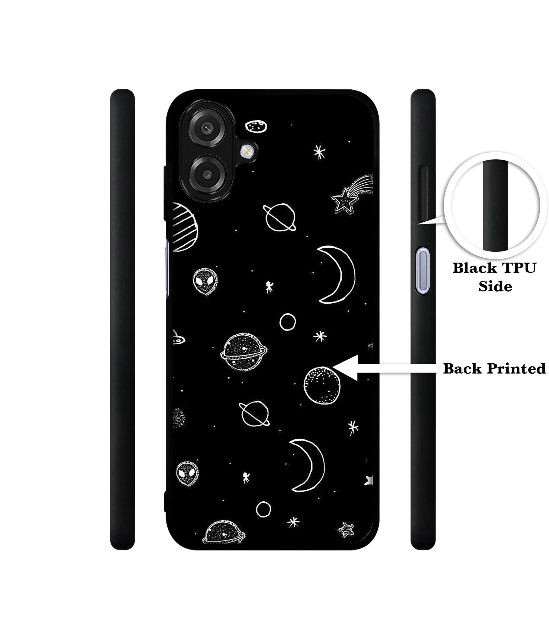 Space Stars Universe Designer 2D Printed Back Case Cover for Samsung Galaxy A07 4G / F07 4G / M07 4G