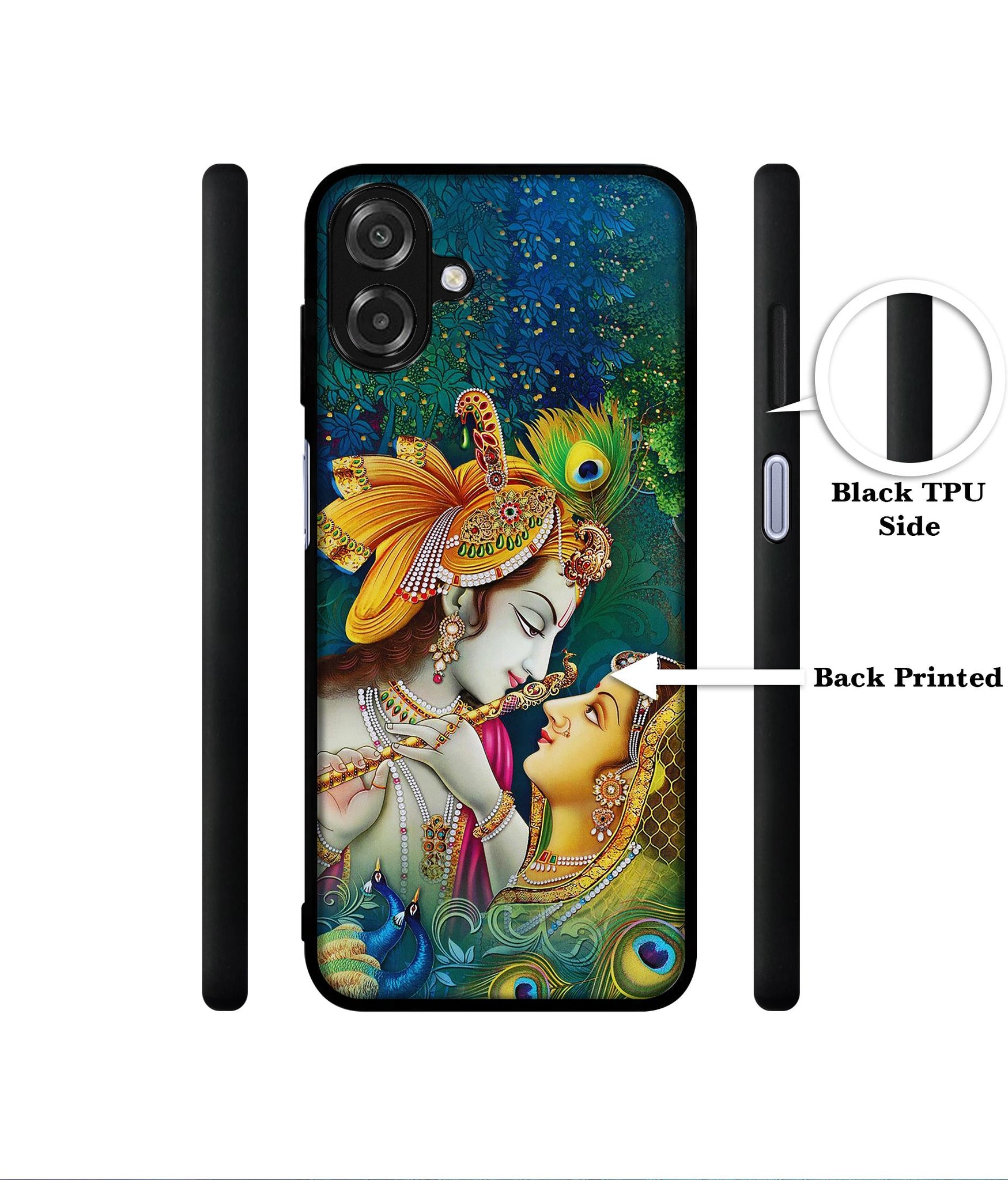 Radha Kishan Love Designer 2D Printed Back Case Cover for Samsung Galaxy A07 4G / F07 4G / M07 4G