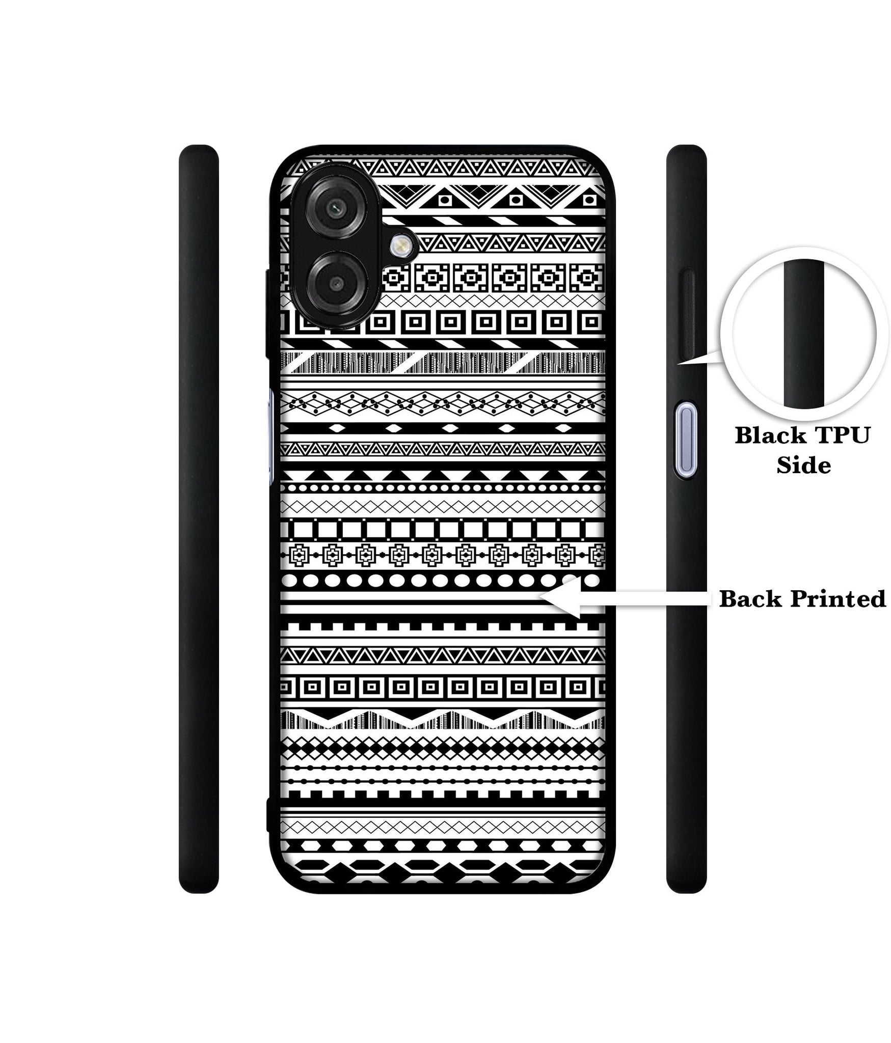 Black & White Patterns Designer 2D Printed Back Case Cover for Samsung Galaxy A07 4G / F07 4G / M07 4G