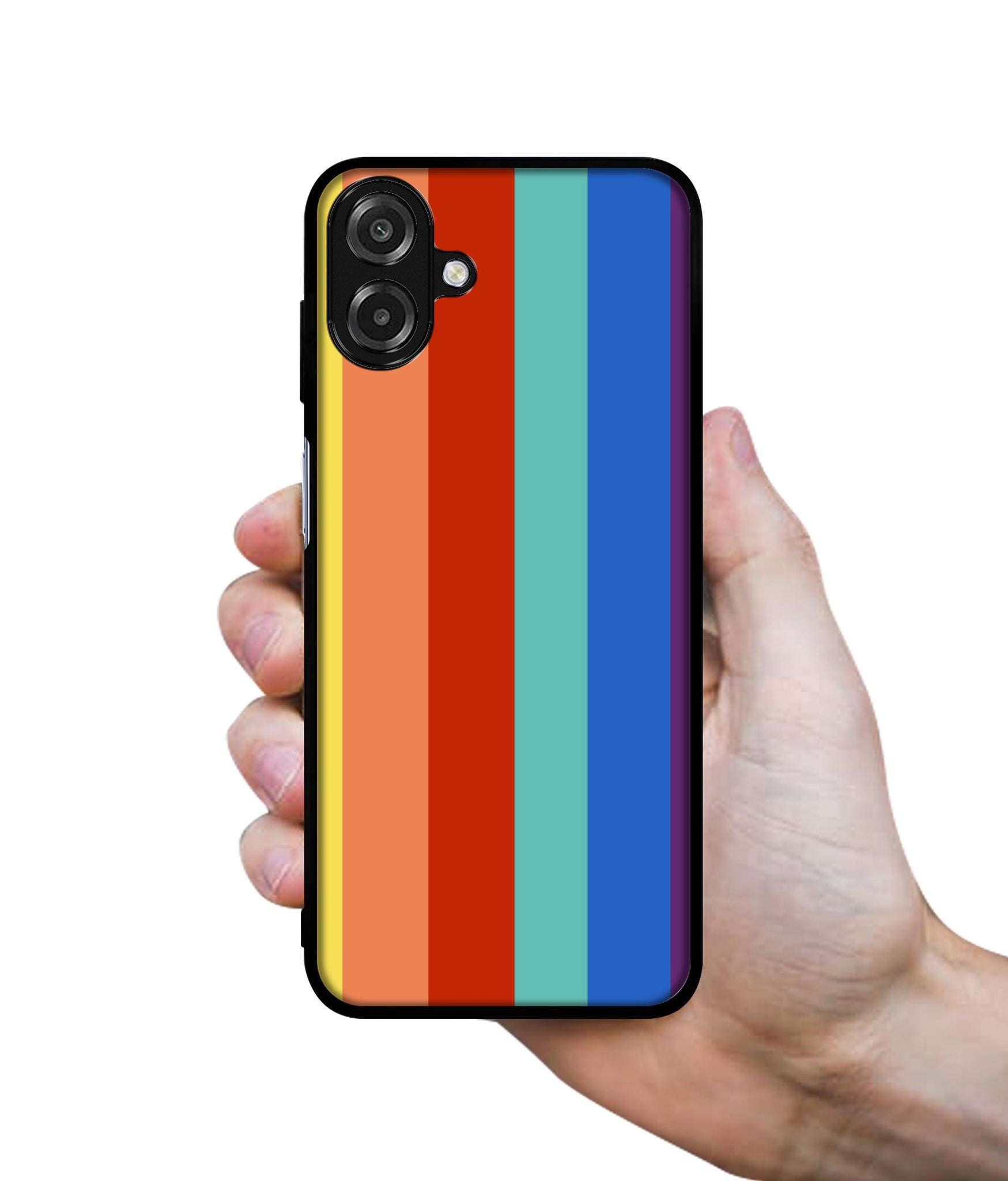 Rainbow Colors Designer 2D Printed Back Case Cover for Samsung Galaxy A07 4G / F07 4G / M07 4G