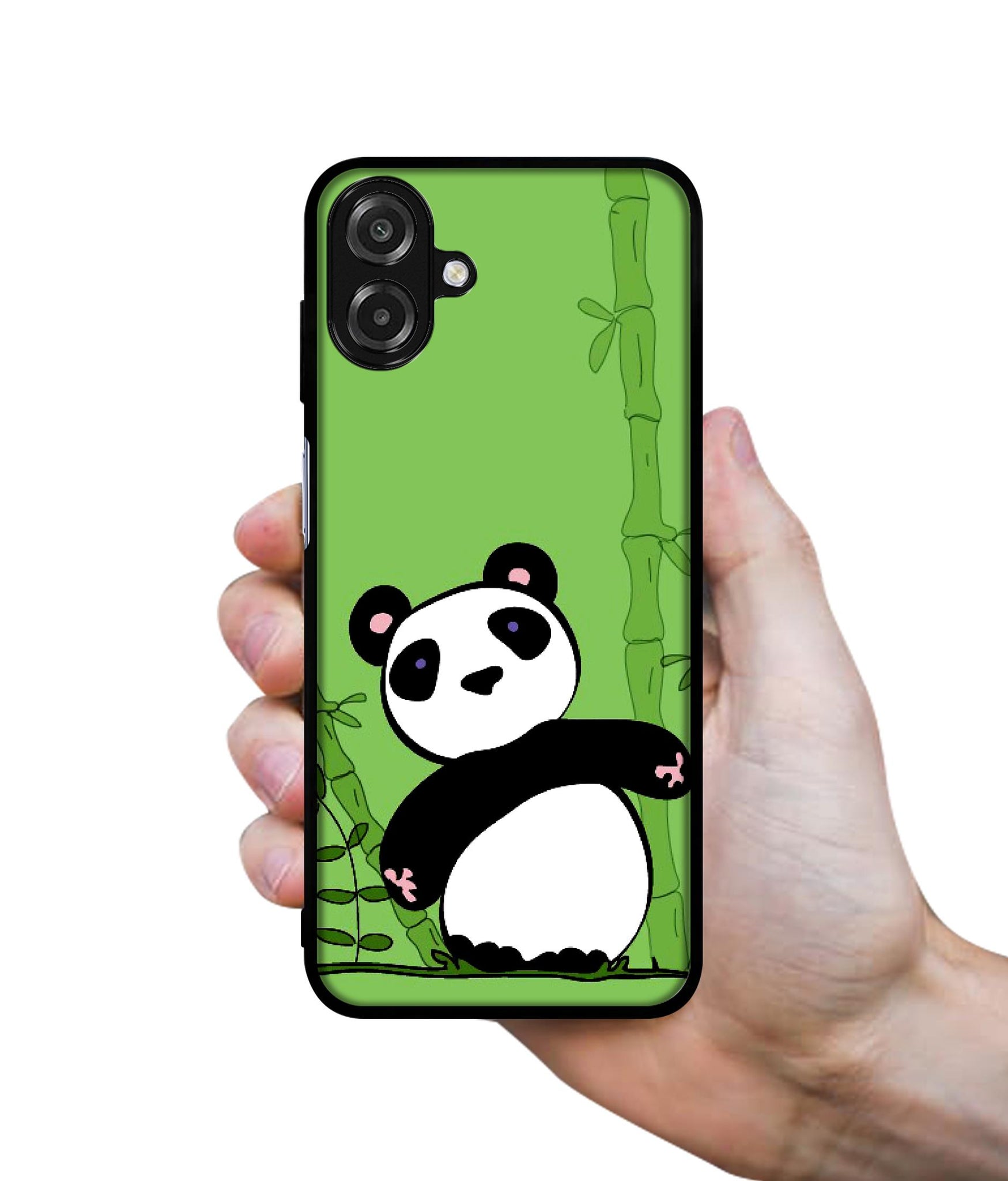Panda with Bamboo Designer 2D Printed Back Case Cover for Samsung Galaxy A07 4G / F07 4G / M07 4G