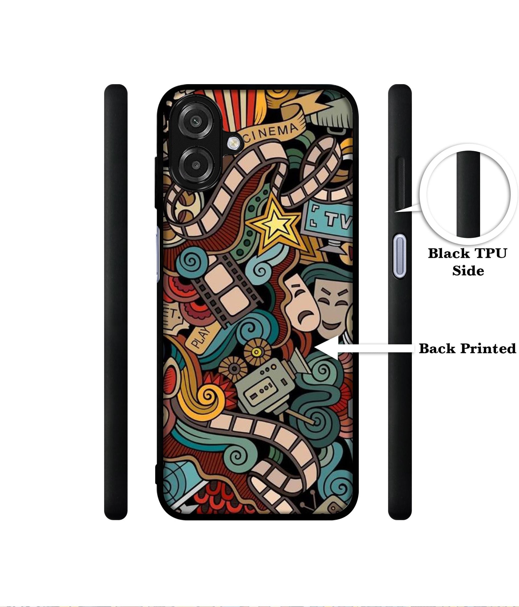 Movies Designer 2D Printed Back Case Cover for Samsung Galaxy A07 4G / F07 4G / M07 4G