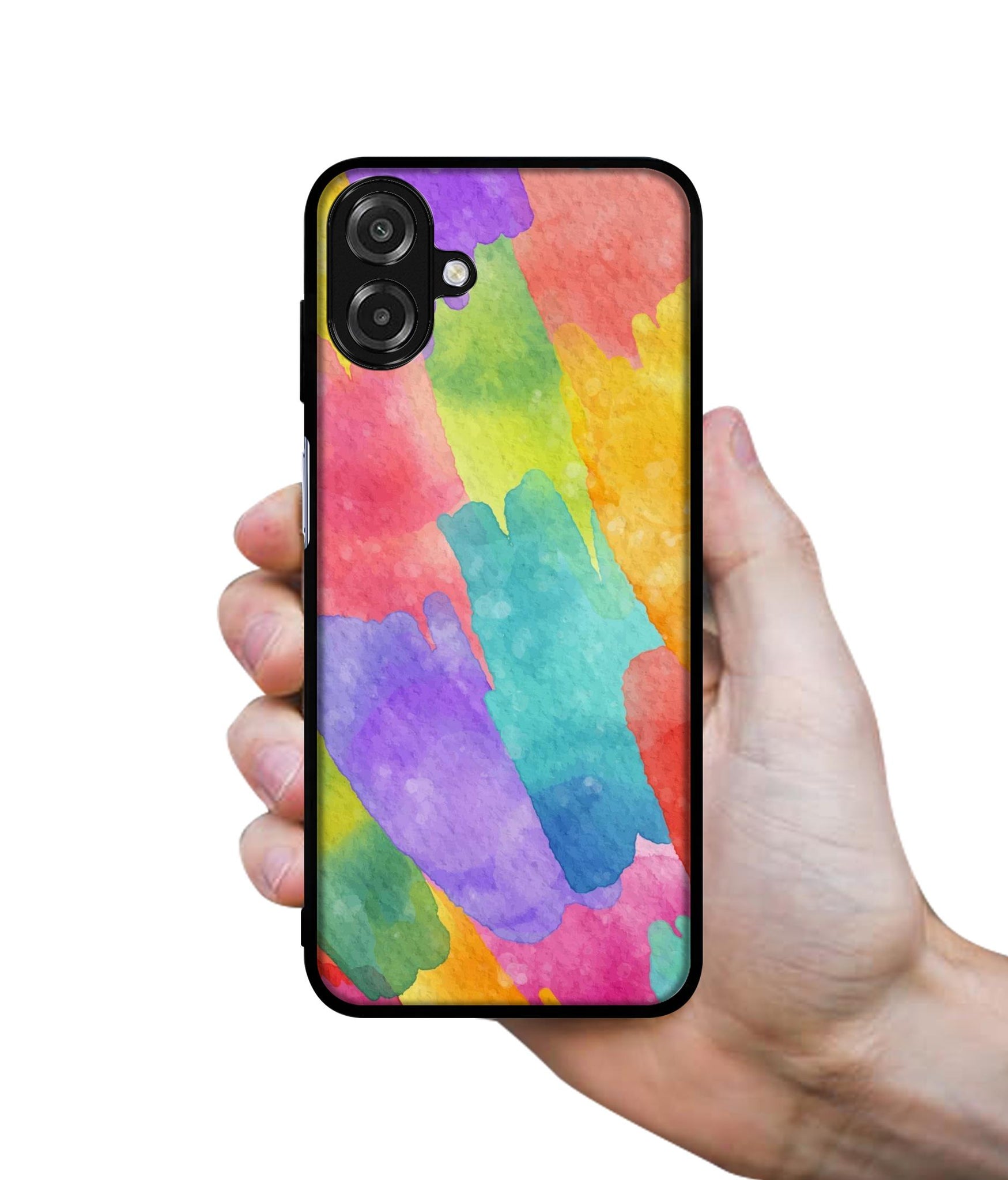 Water Paint Colorful Abstract Designer 2D Printed Back Case Cover for Samsung Galaxy A07 4G / F07 4G / M07 4G