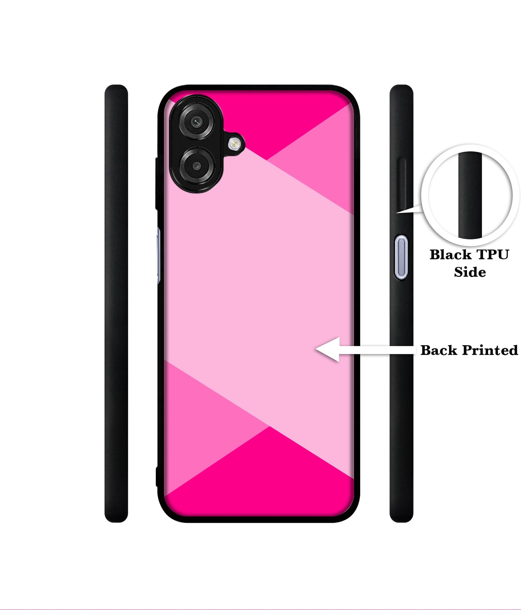 Pink Cross Vector Designer 2D Printed Back Case Cover for Samsung Galaxy A07 4G / F07 4G / M07 4G