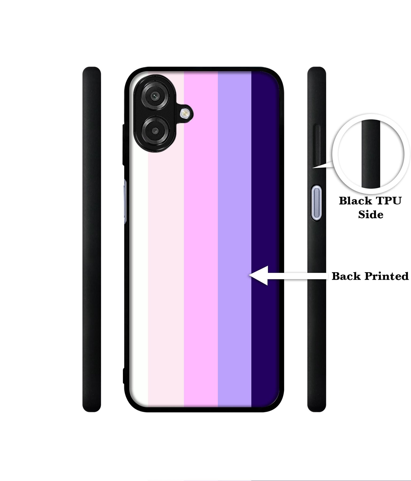 Pink and Purple Lines Designer 2D Printed Back Case Cover for Samsung Galaxy A07 4G / F07 4G / M07 4G