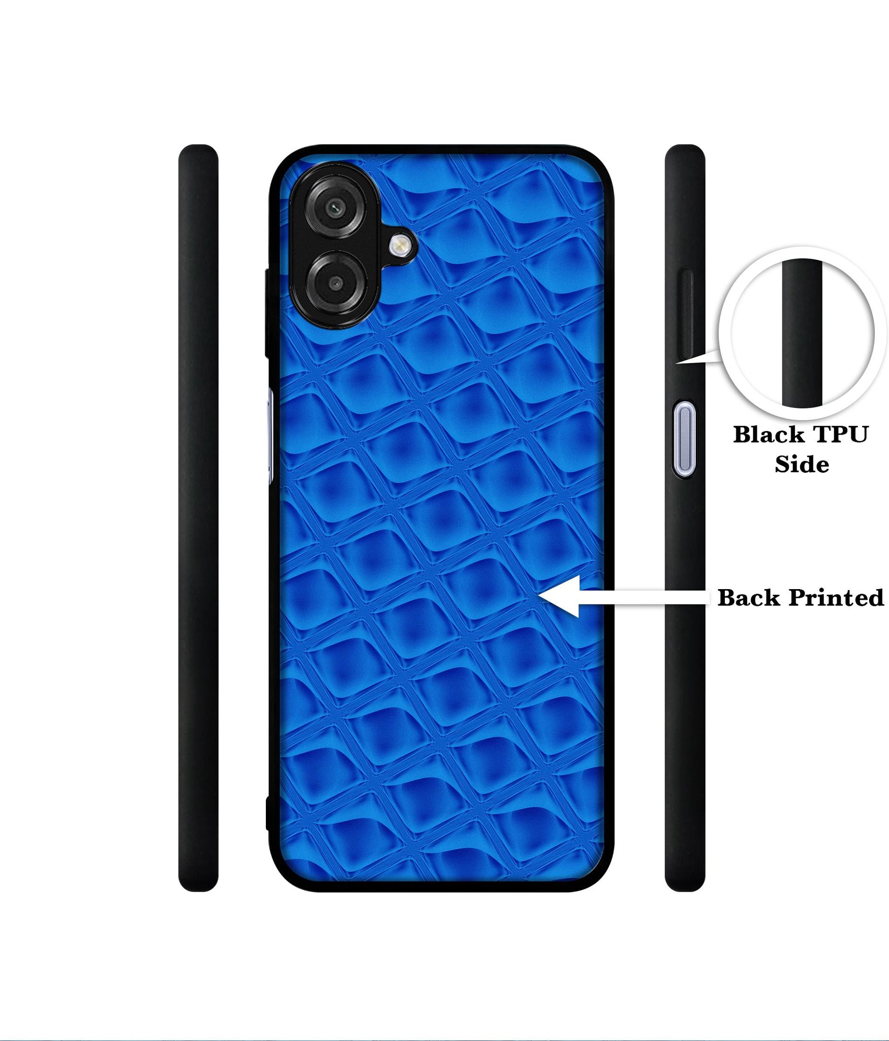 Blue Diamond Designer 2D Printed Back Case Cover for Samsung Galaxy A07 4G / F07 4G / M07 4G
