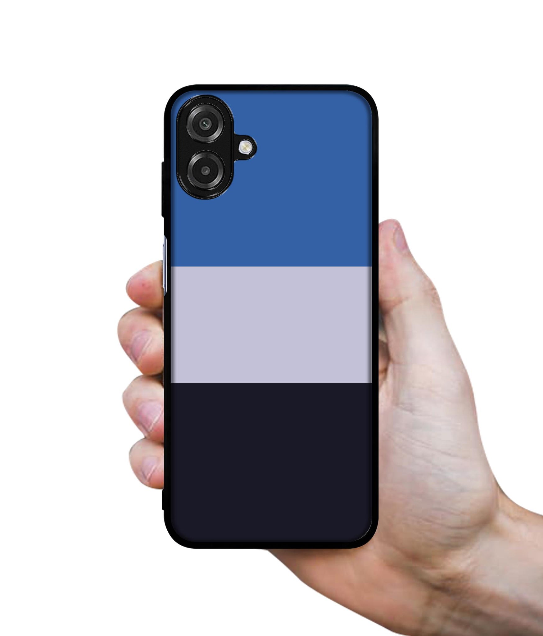 Three Color Stripes Designer 2D Printed Back Case Cover for Samsung Galaxy A07 4G / F07 4G / M07 4G