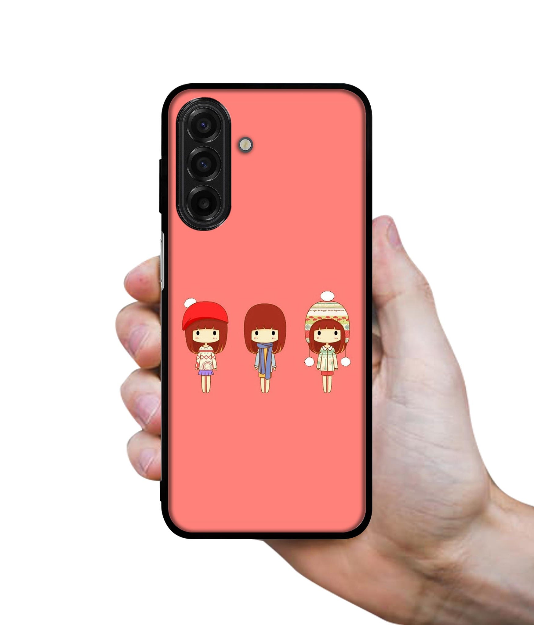 Cute Girls Designer 2D Printed Back Case Cover for Samsung Galaxy A17 5G / F17 5G / M17 5G