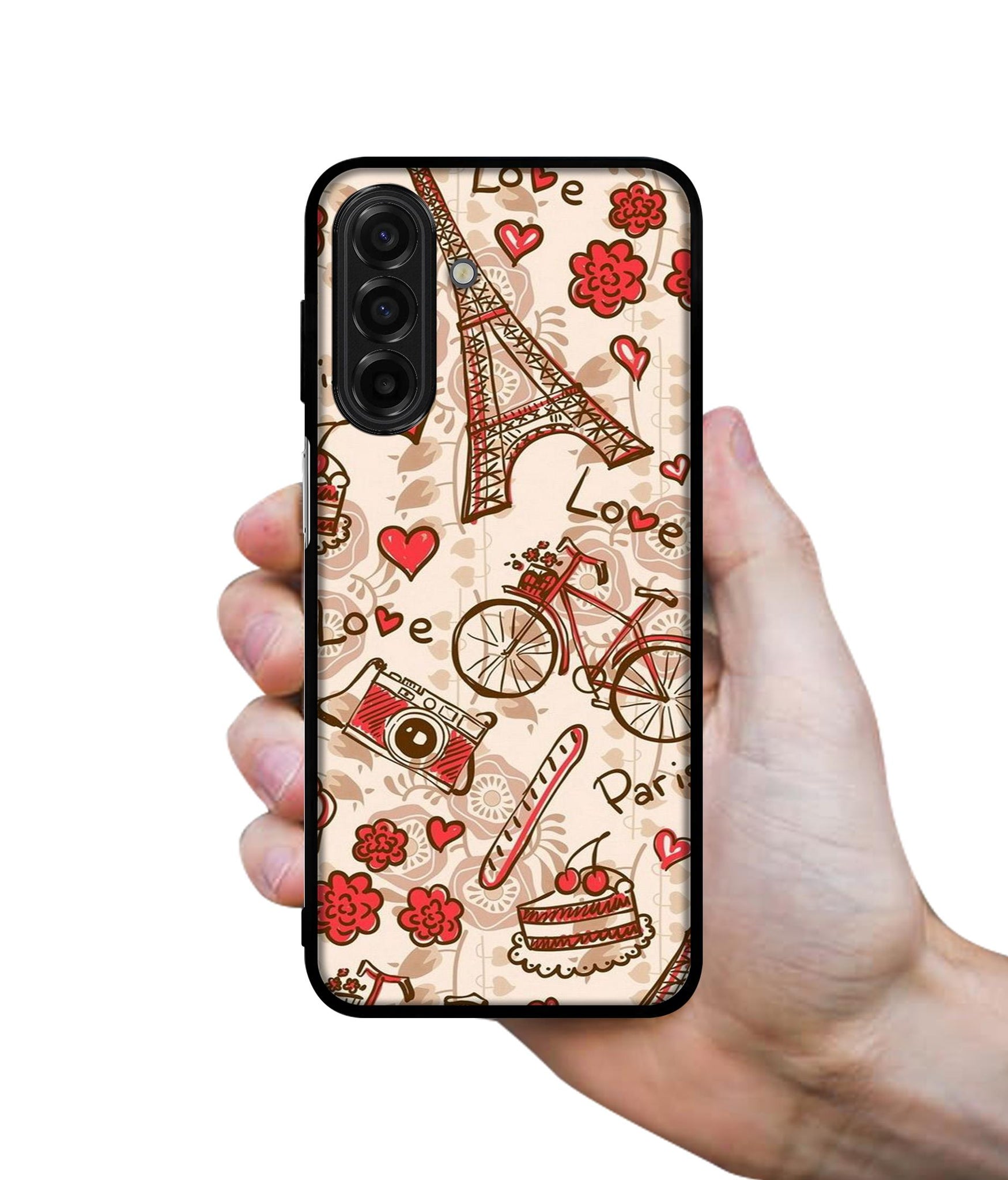 Vintage Paris Designer 2D Printed Back Case Cover for Samsung Galaxy A17 5G / F17 5G / M17 5G