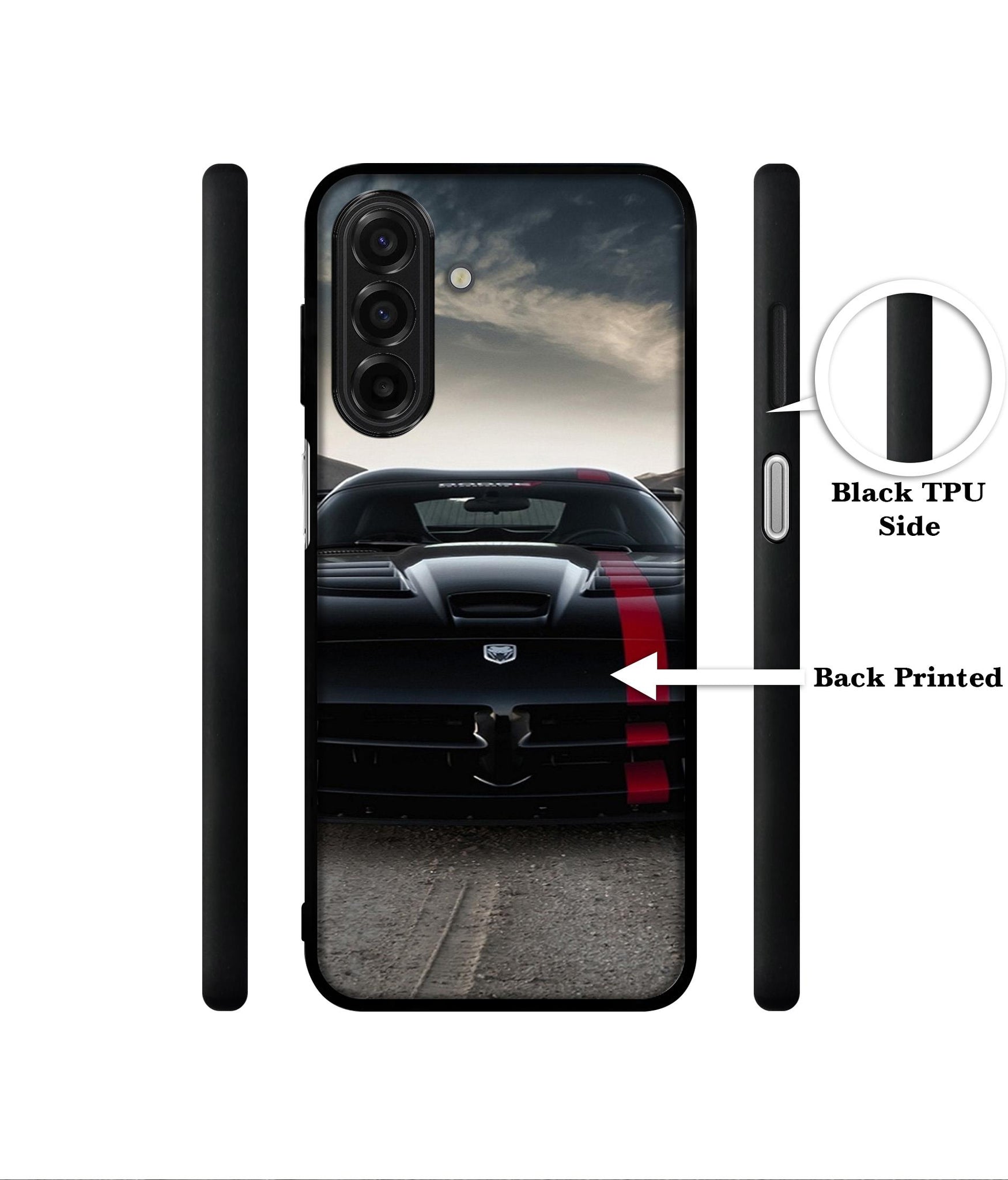 Sports Car Pattern Designer 2D Printed Back Case Cover for Samsung Galaxy A17 5G / F17 5G / M17 5G