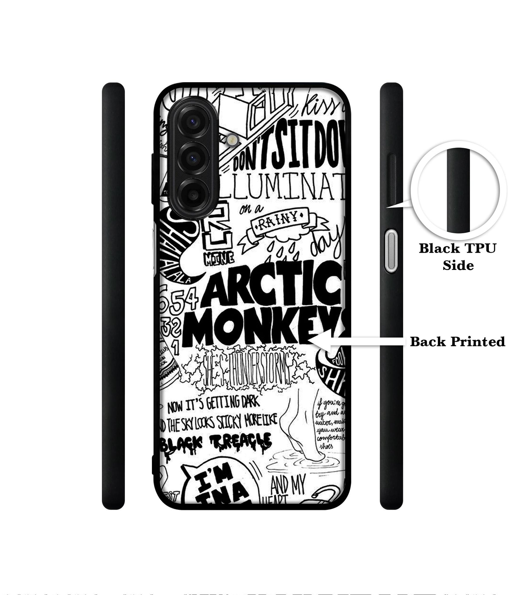 Arctic Monkeys Pattern Designer 2D Printed Back Case Cover for Samsung Galaxy A17 5G / F17 5G / M17 5G